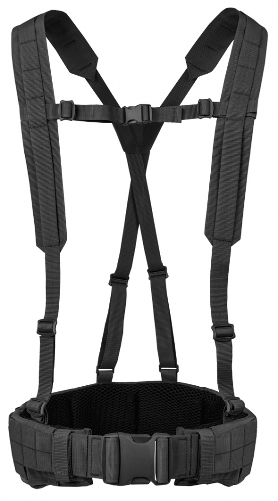 Tasmanian Tiger Warrior Belt Mkiii Sort - Onesize  Højre Ben
