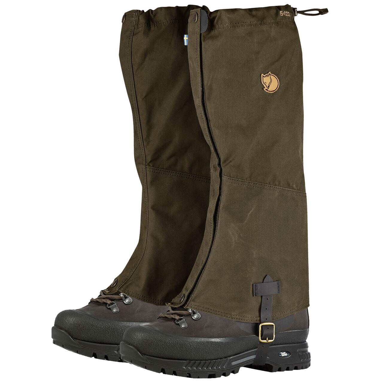 Fj? Llr? Ven Singi Gaiters  Grøn  Dark Olive 633  L Xl