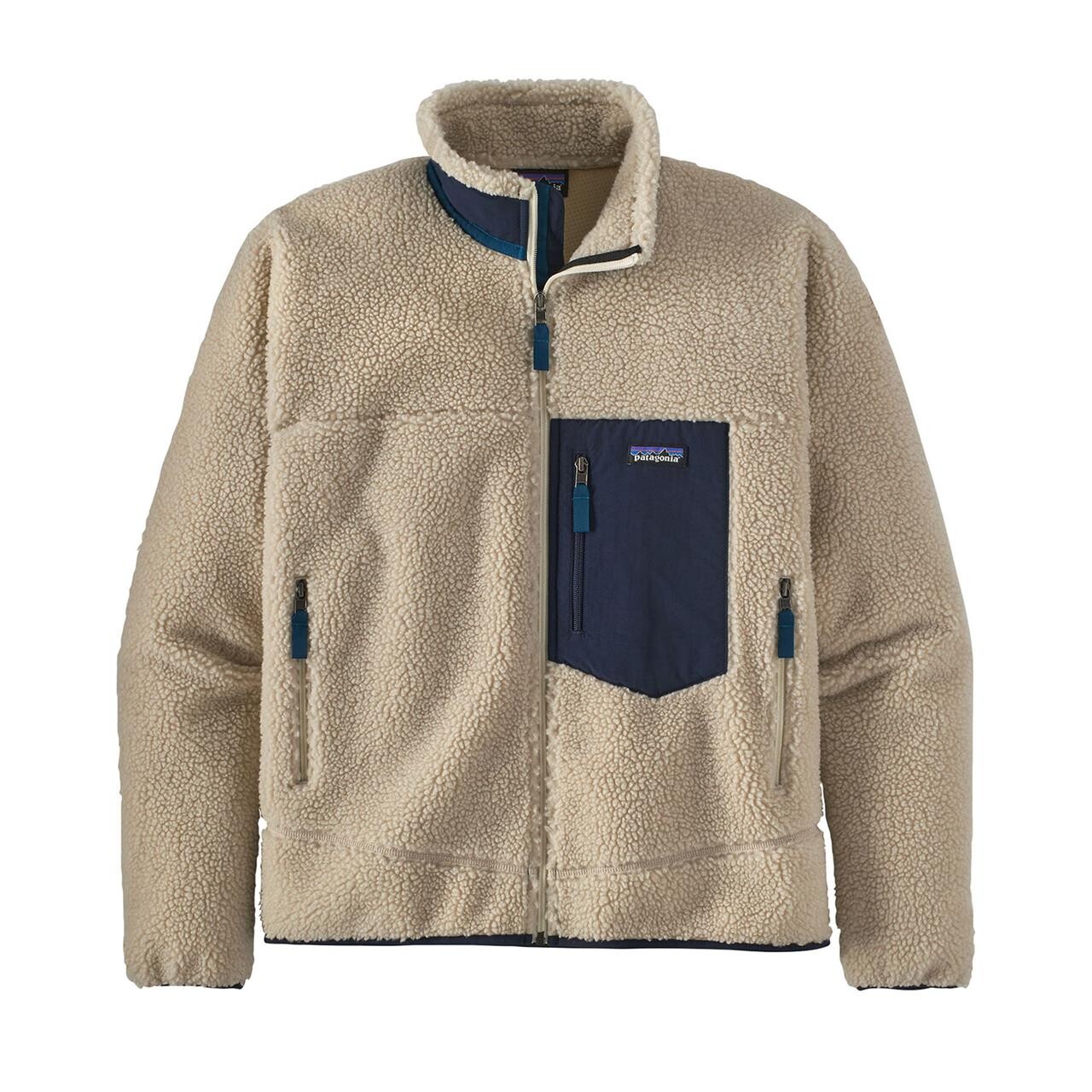 Patagonia Mens Classic Retro-x Jacket   Beige  Natural  Small