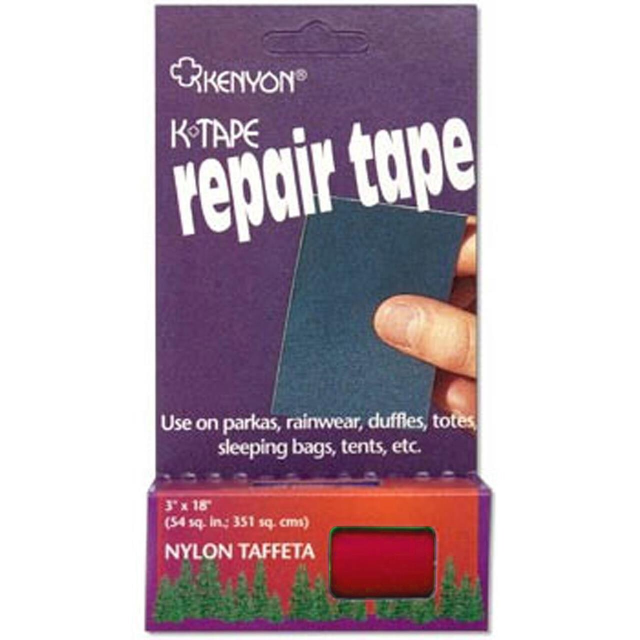 Kenyon Repair Tape Ripstop 3x18 Quot   Rød  Red