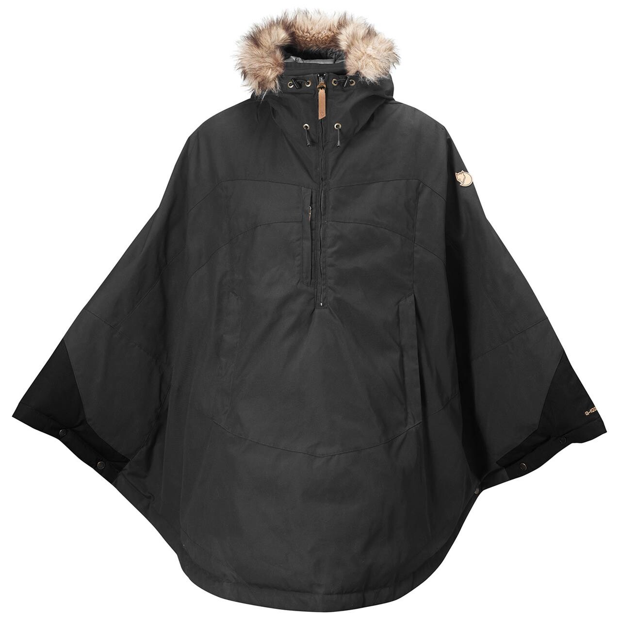 Fj? Llr? Ven Womens Luhkka Cape   Grå  Dark Grey 030  Medium