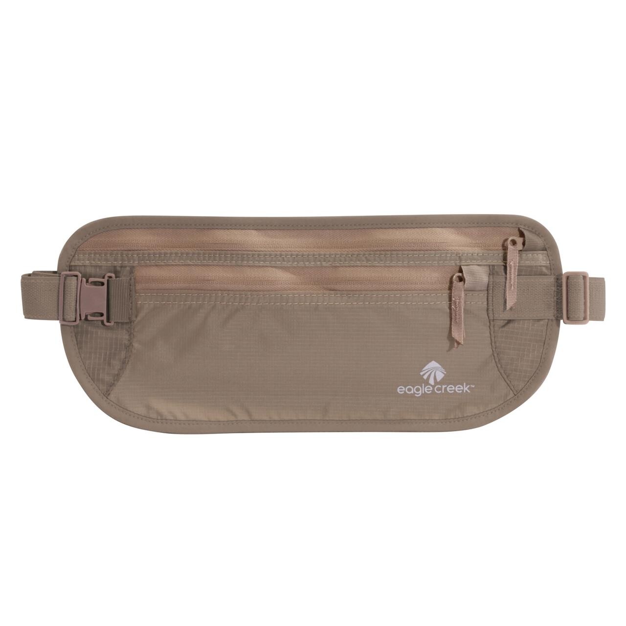 Eagle Creek Undercover Money Belt Dlx  Beige  Khaki