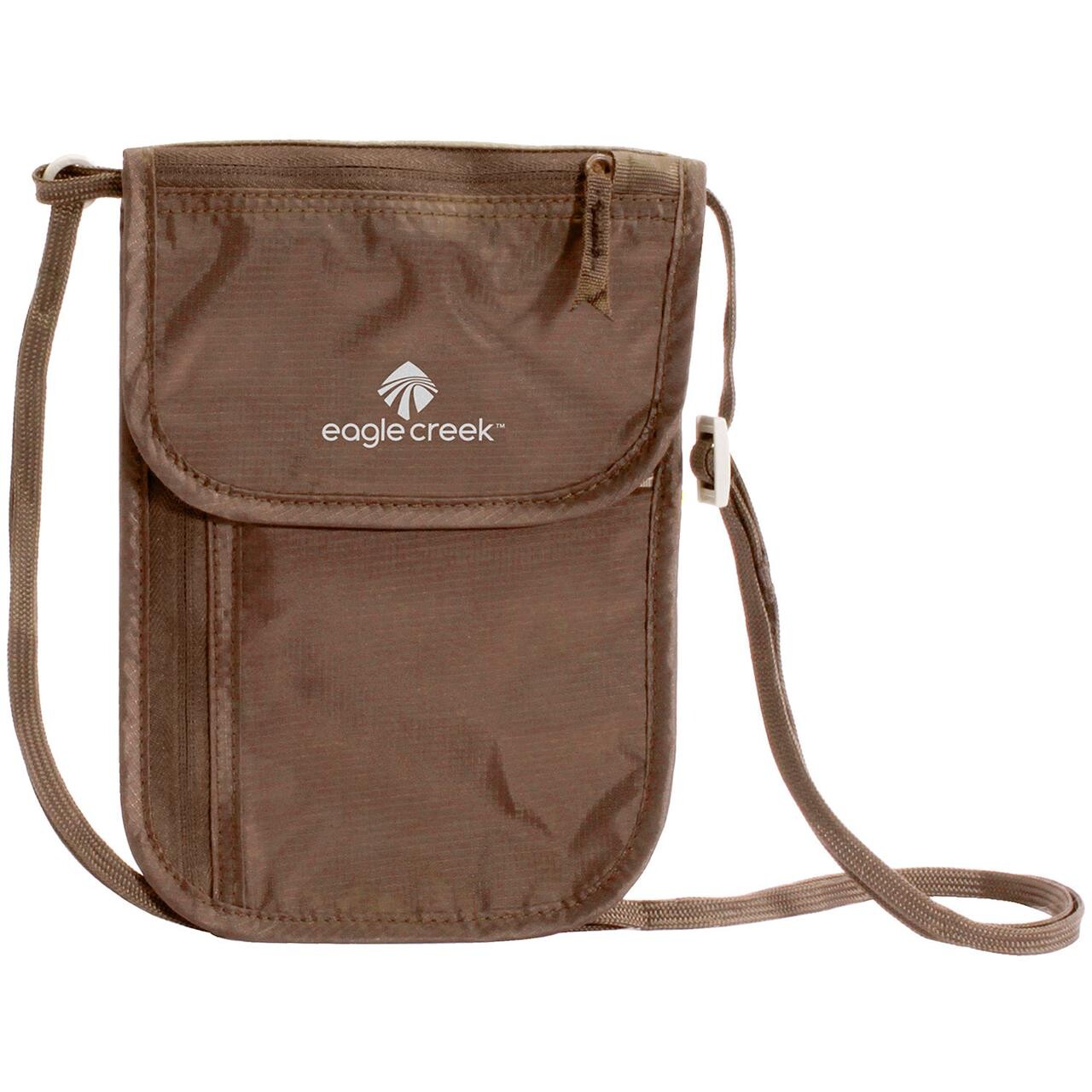 Eagle Creek Undercover Neck Wallet Dlx  Beige  Khaki