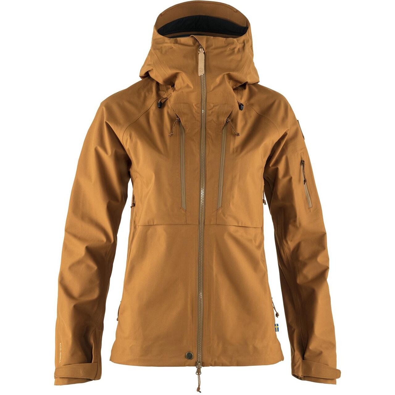 Fj? Llr? Ven Womens Keb Eco-shell Jacket   Rød  Chestnut 230  X-large