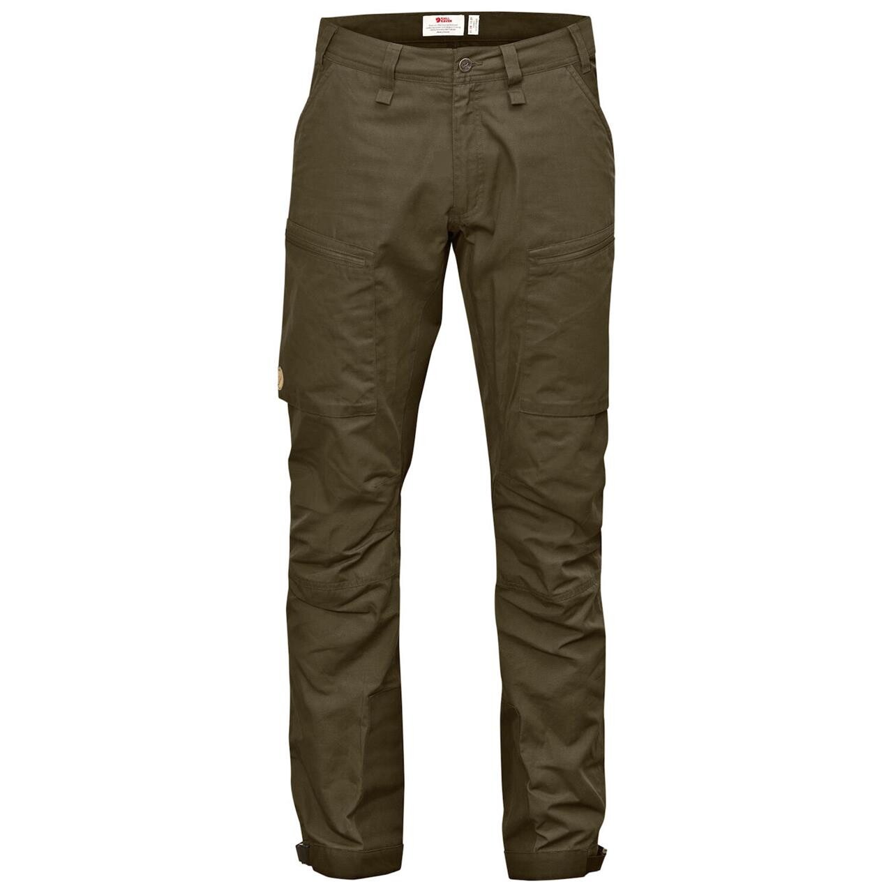 Fj? Llr? Ven Mens Abisko Lite Trekking Trousers   Brun  Dark Olive-dark Olive 633-633  44