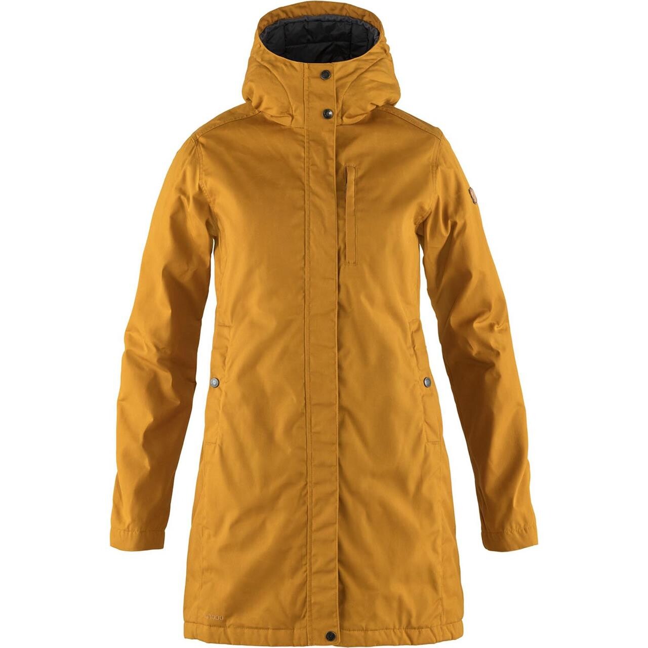 Fj? Llr? Ven Womens Kiruna Padded Parka   Brun  Acorn 166  Large