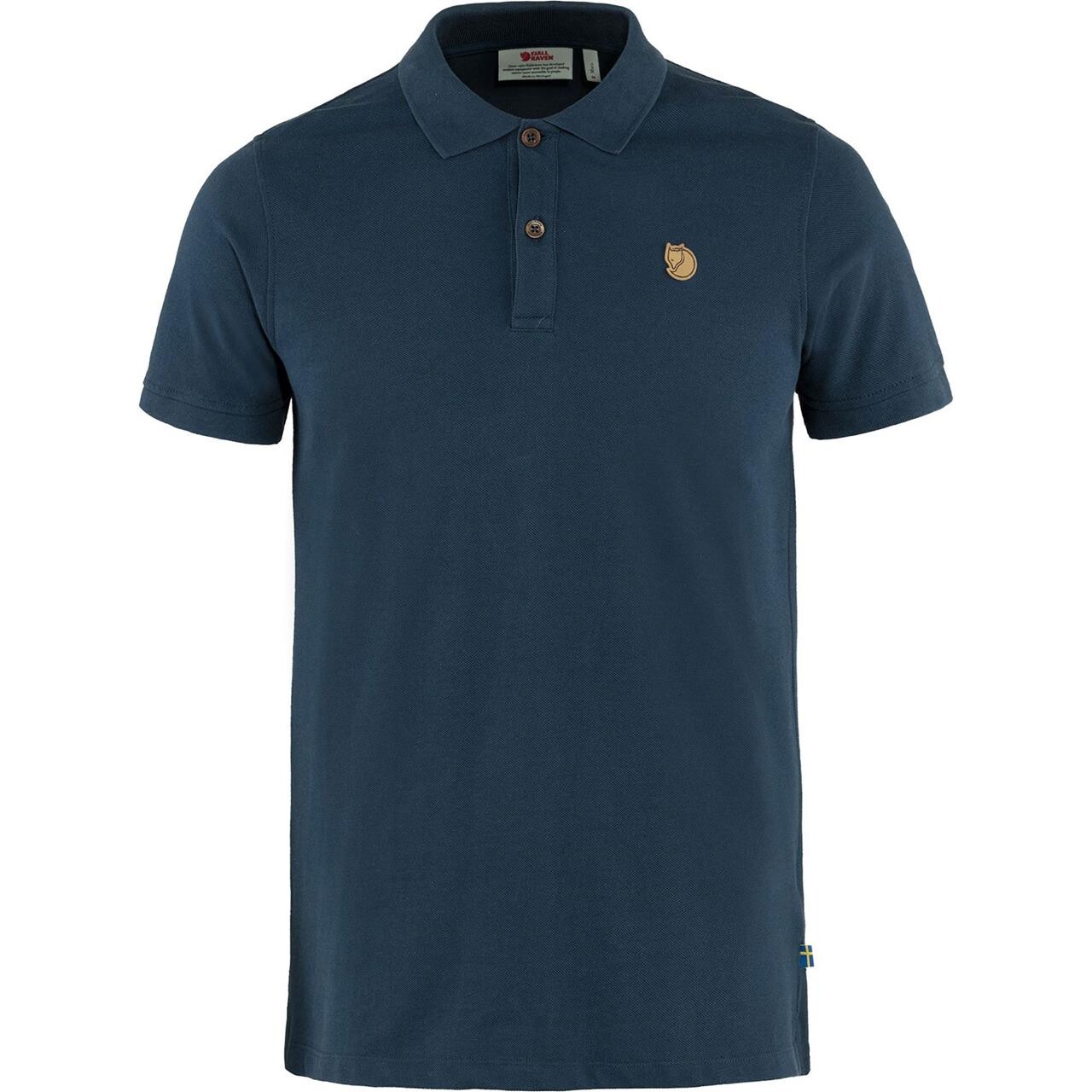 Fj? Llr? Ven Mens ? Vik Polo Shirt   Blå  Navy 560  Xx-large