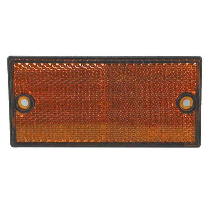 Firkantet Refleks 50 X 106 Mm Gul
