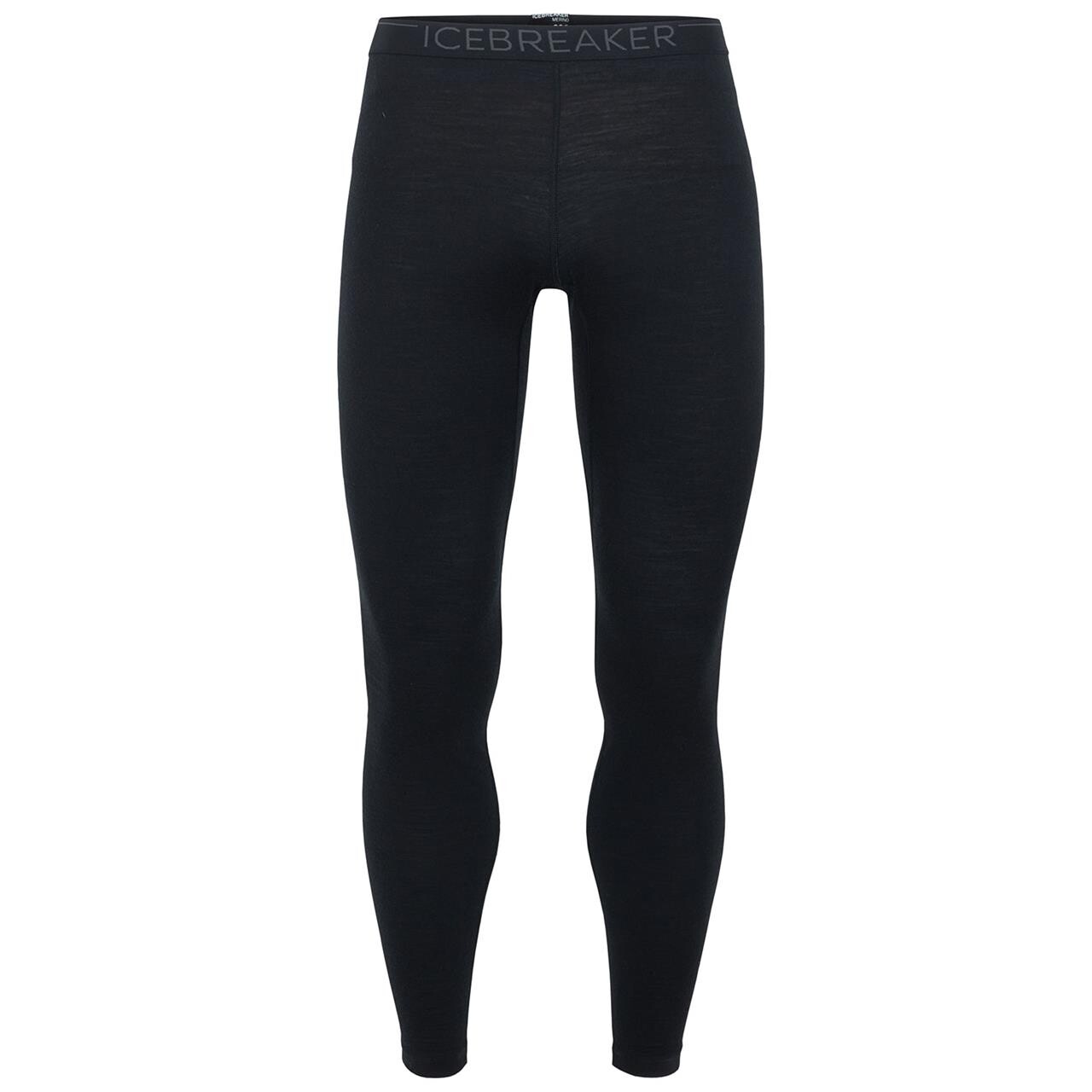Icebreaker Mens 200 Oasis Leggings   Sort  Black Monsoon  X-large