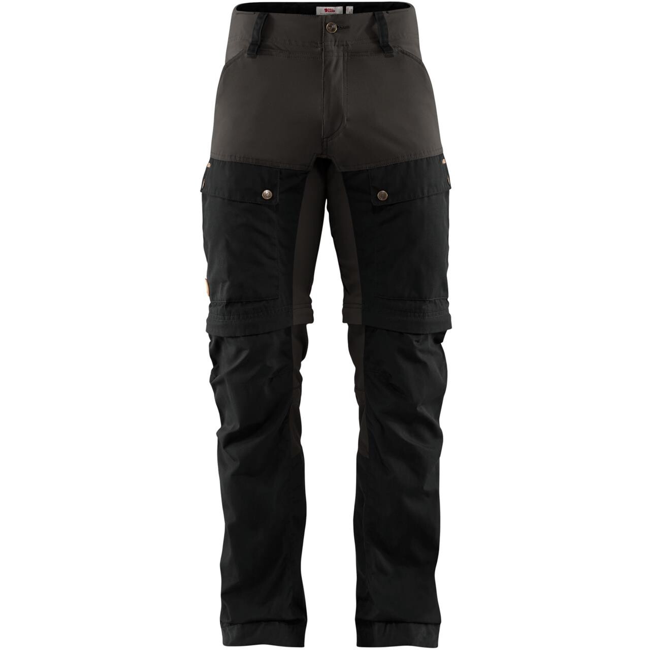 Fj? Llr? Ven Mens Keb Gaiter Trousers   Sort  Black-stone Grey 550-018  58