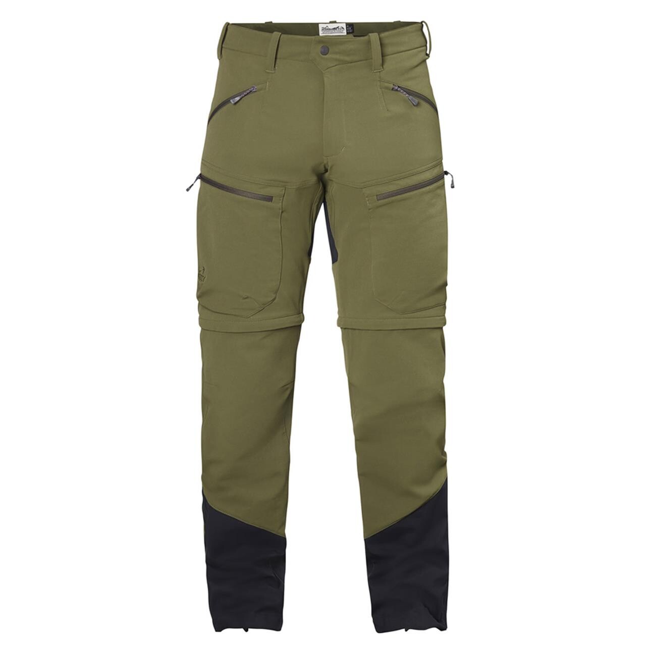 Tierra Mens Lite Track Convertible Pant 2019 Model  Grøn  Olive Night  56
