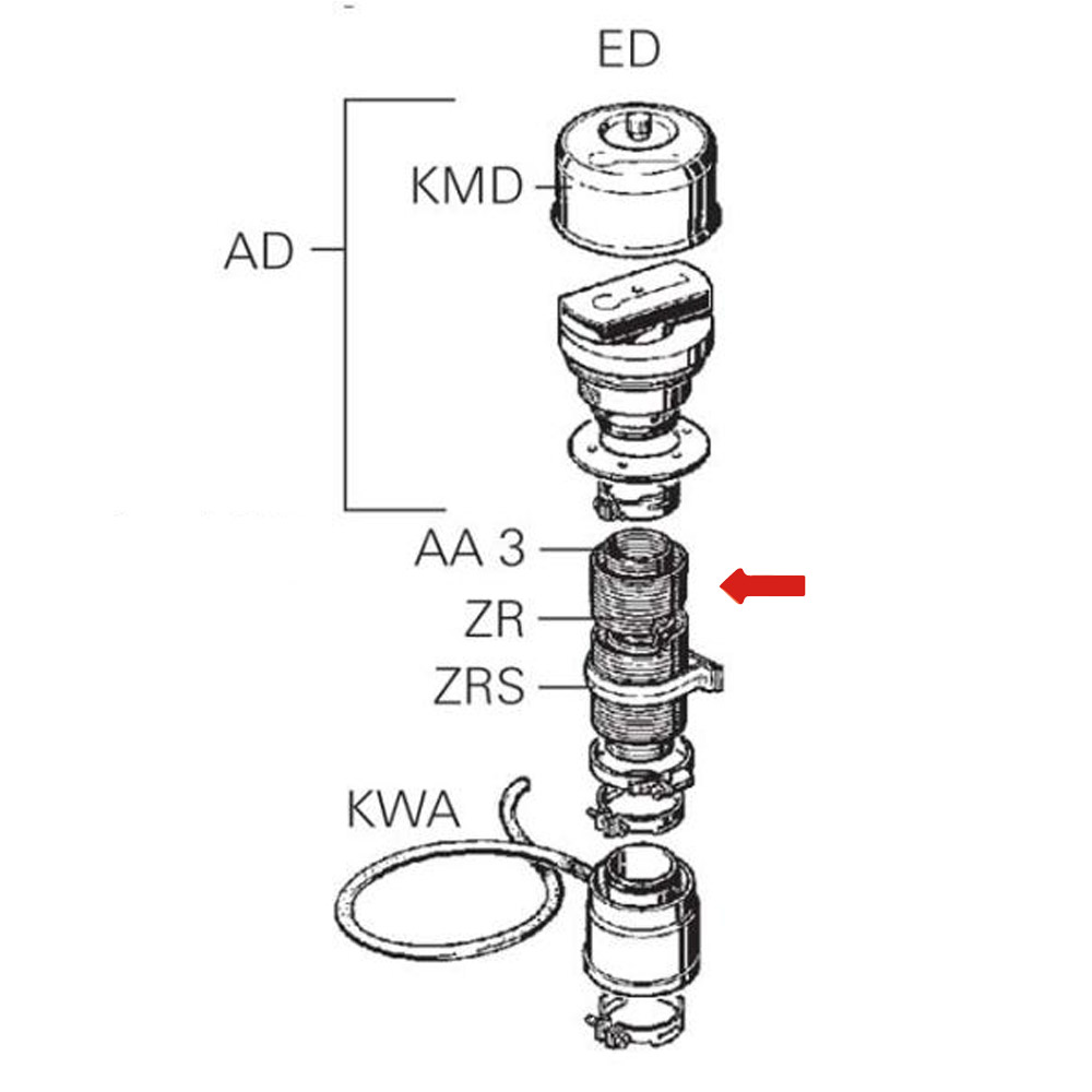 Truma Udstødning Aa3  ø55 Mm