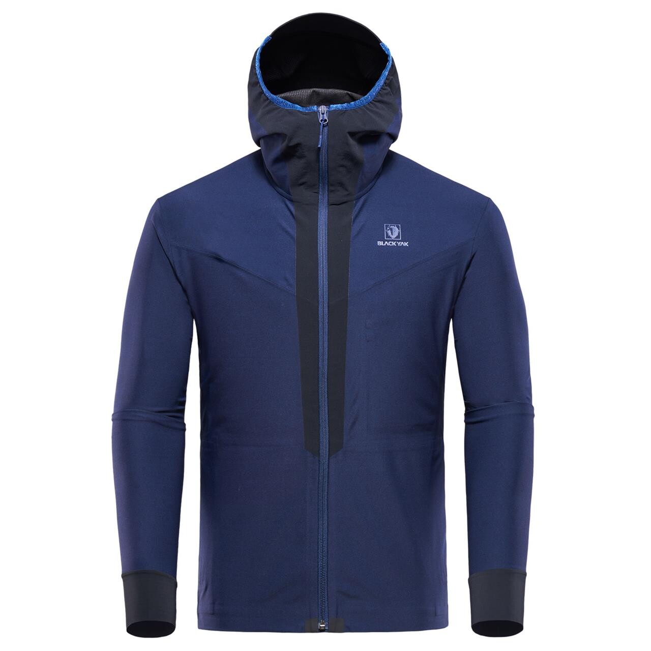 Blackyak Mens Dangi Hoody   Blå  Blue Print  Small