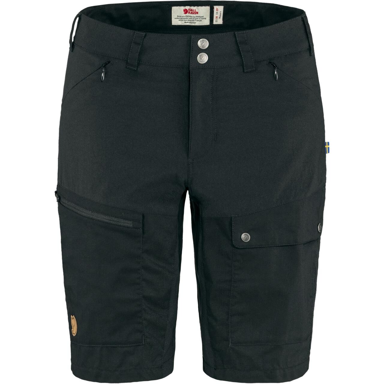 Fj? Llr? Ven Womens Abisko Midsummer Shorts   Sort  Black 550  42