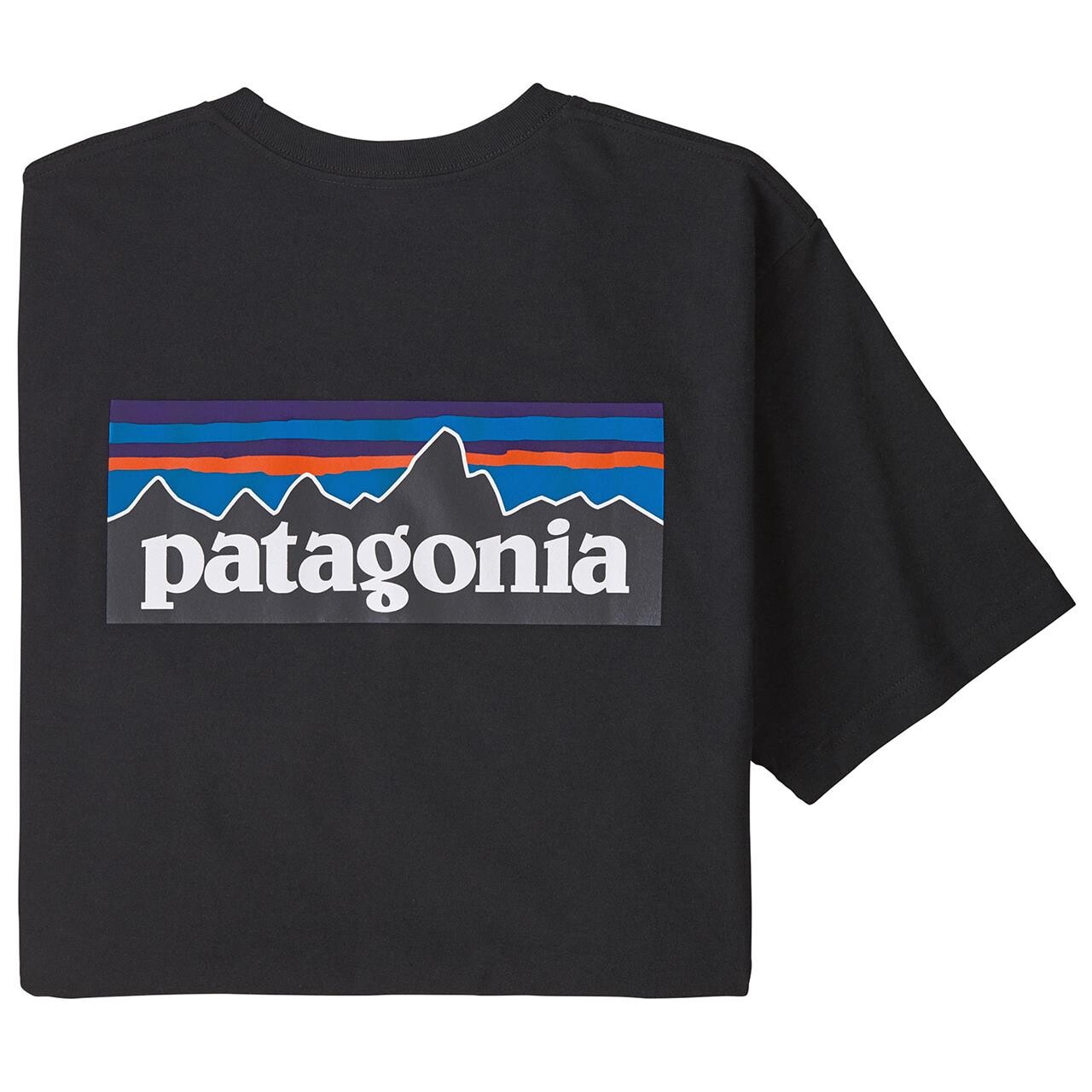 Patagonia Mens P-6 Logo Responsibili-tee   Sort  Black  Xx-large