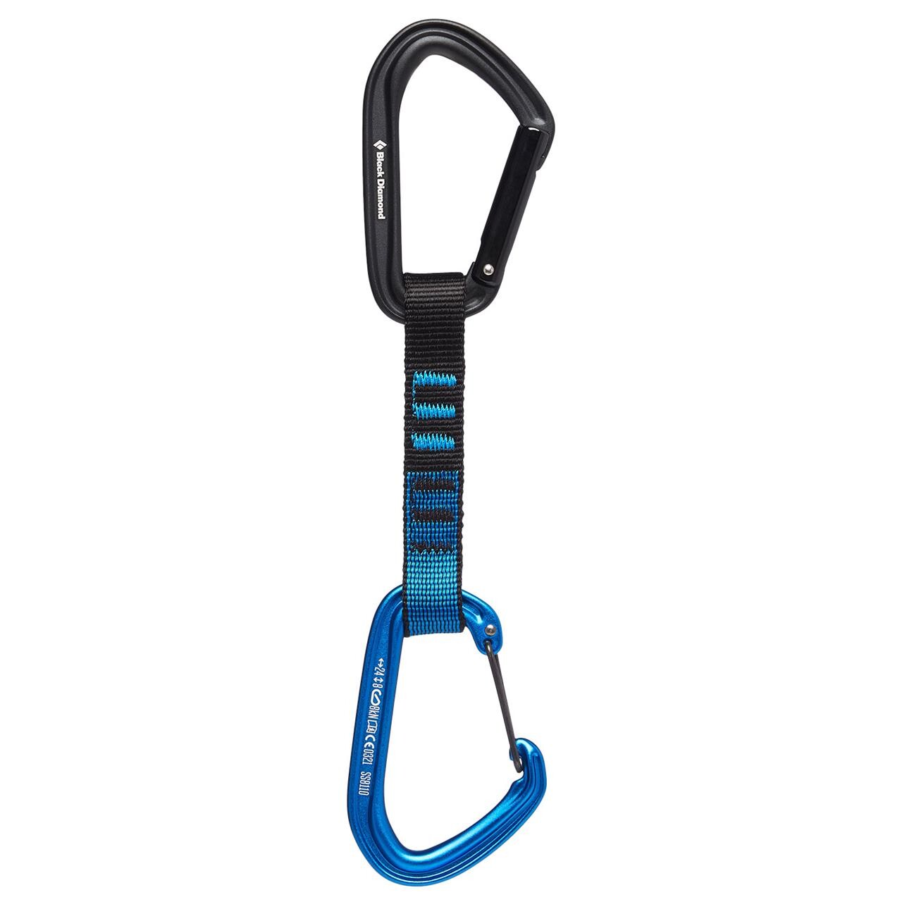 Black Diamond Hotforge Hybrid Quickdraw 12cm  Blå  Blue