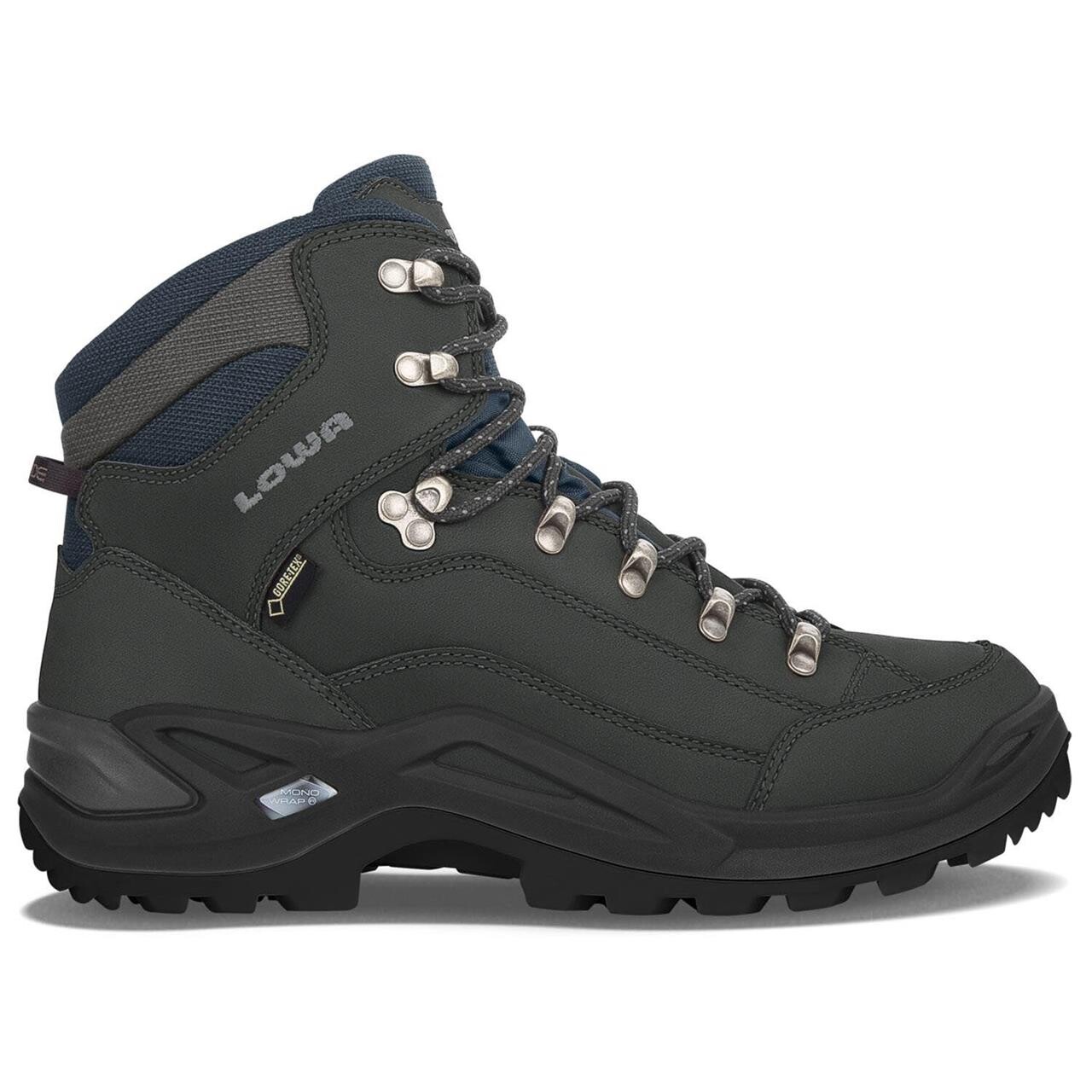 Lowa Mens Renegade Gtx Mid Wide  Grå  Dark Grey  51