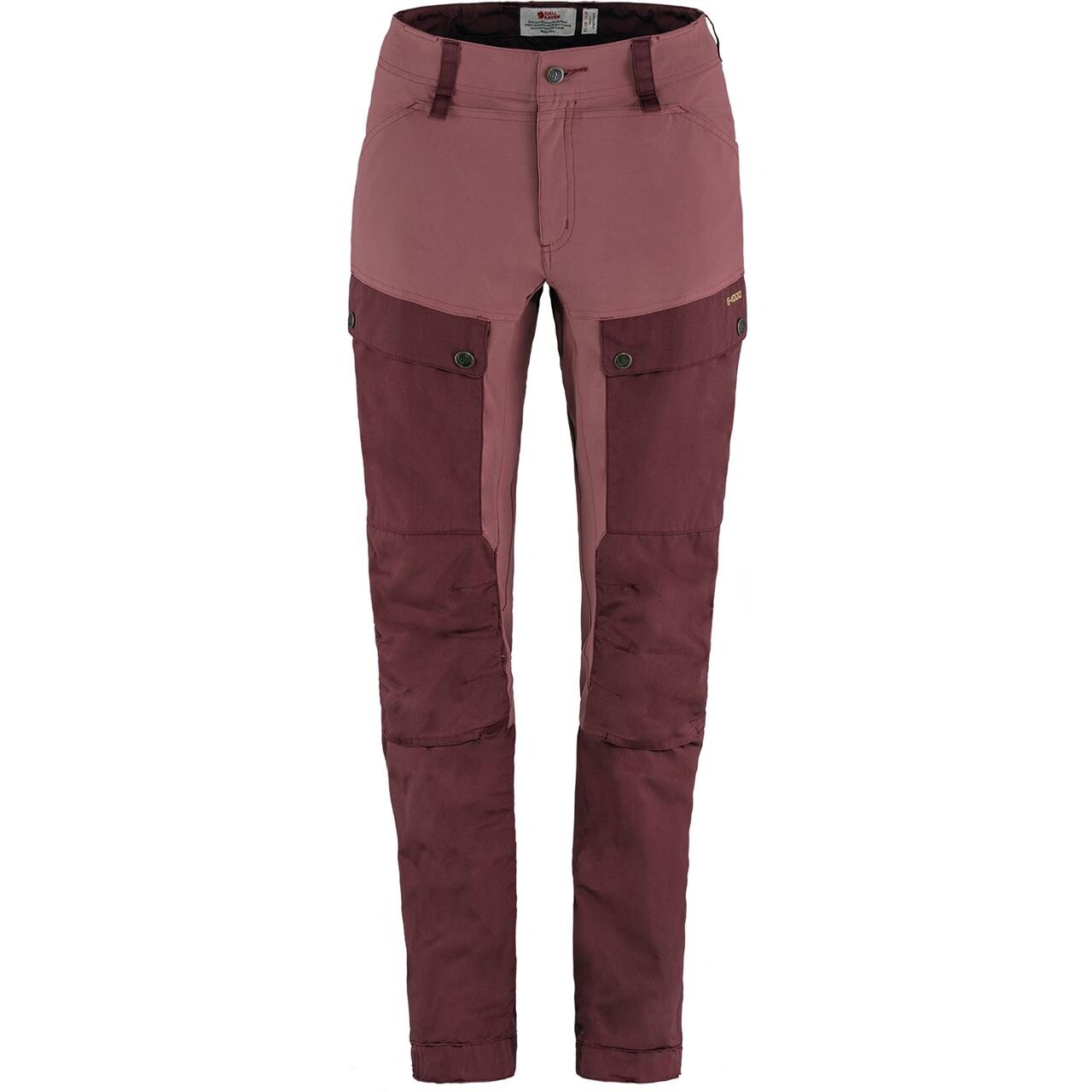 Fj? Llr? Ven Womens Keb Trousers Curved Short   Lilla  Port-mesa Purple 357-410  48
