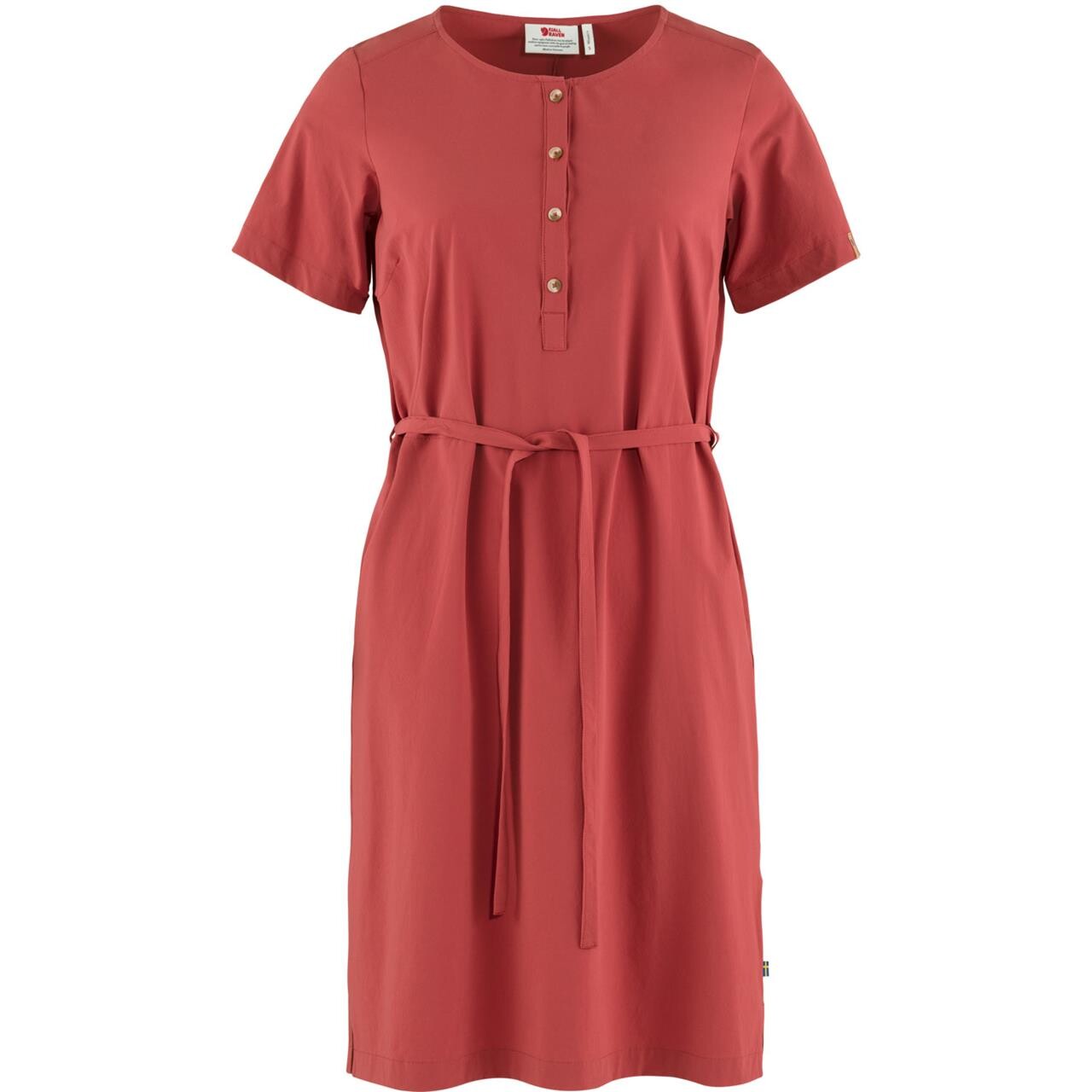 Fj? Llr? Ven Womens ? Vik Lite Dress   Rød  Raspberry Red 342  Small