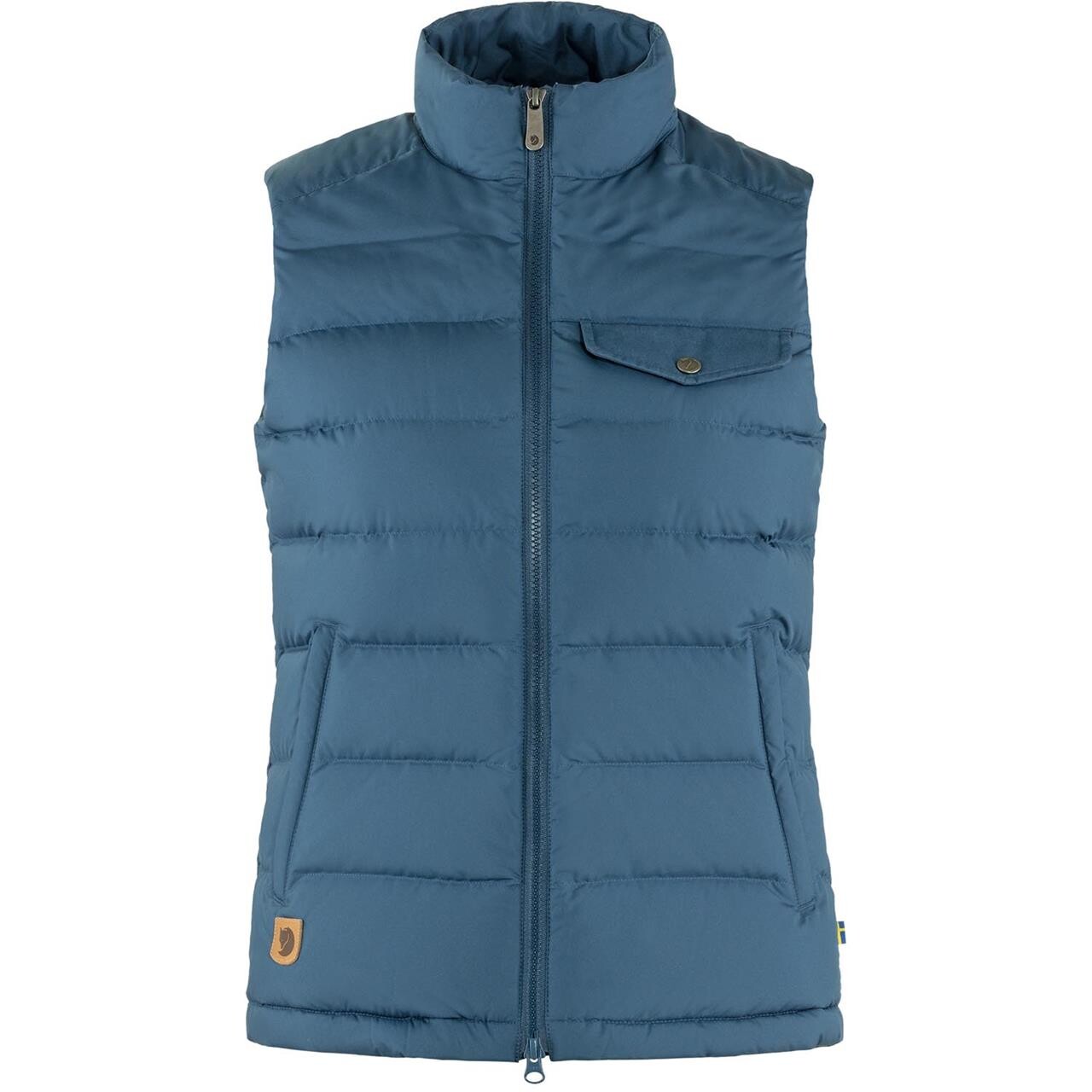 Fj? Llr? Ven Womens Greenland Down Liner Vest   Blå  Indigo Blue 534  X-small