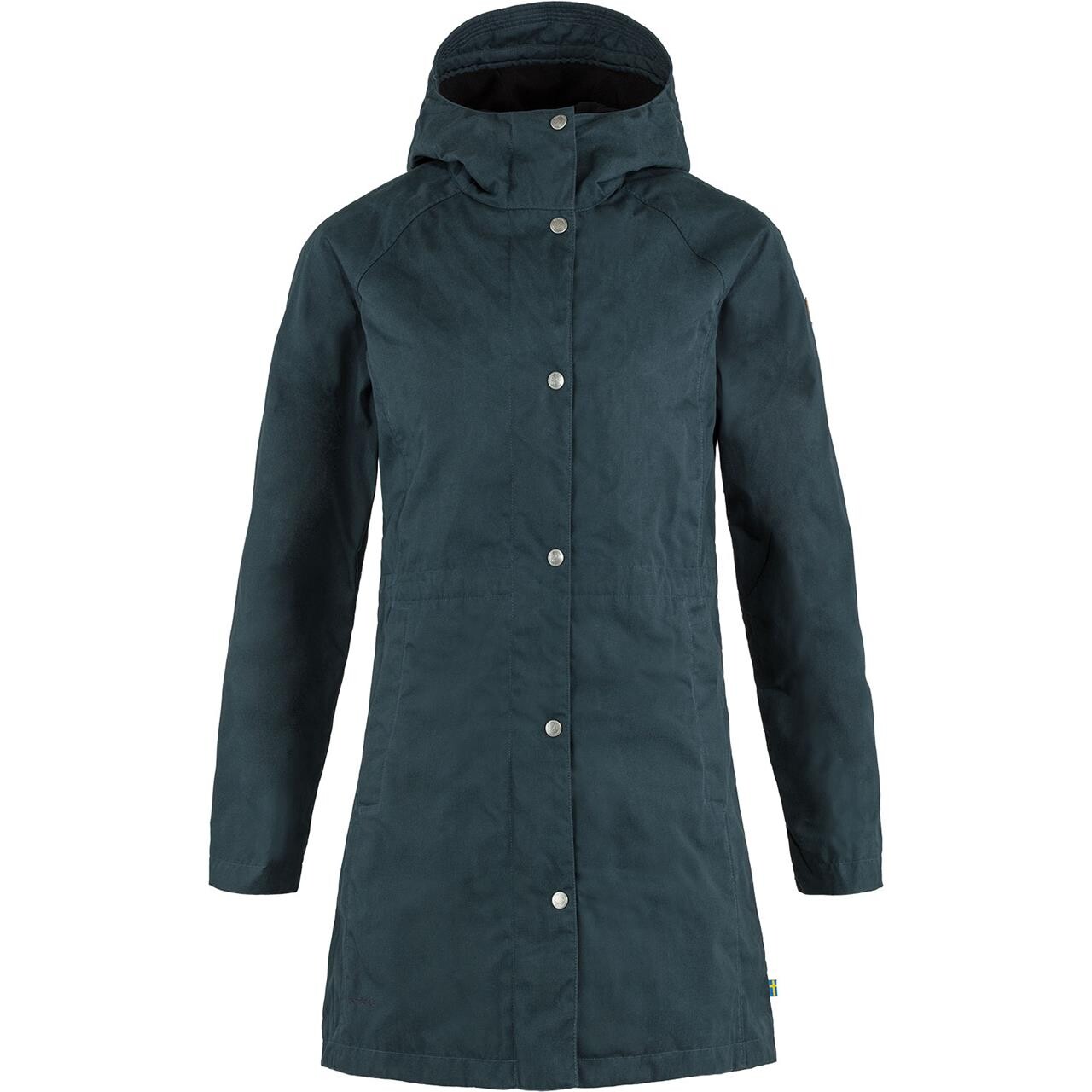 Fj? Llr? Ven Womens Karla Hydratic Jacket   Blå  Dark Navy 555  X-large
