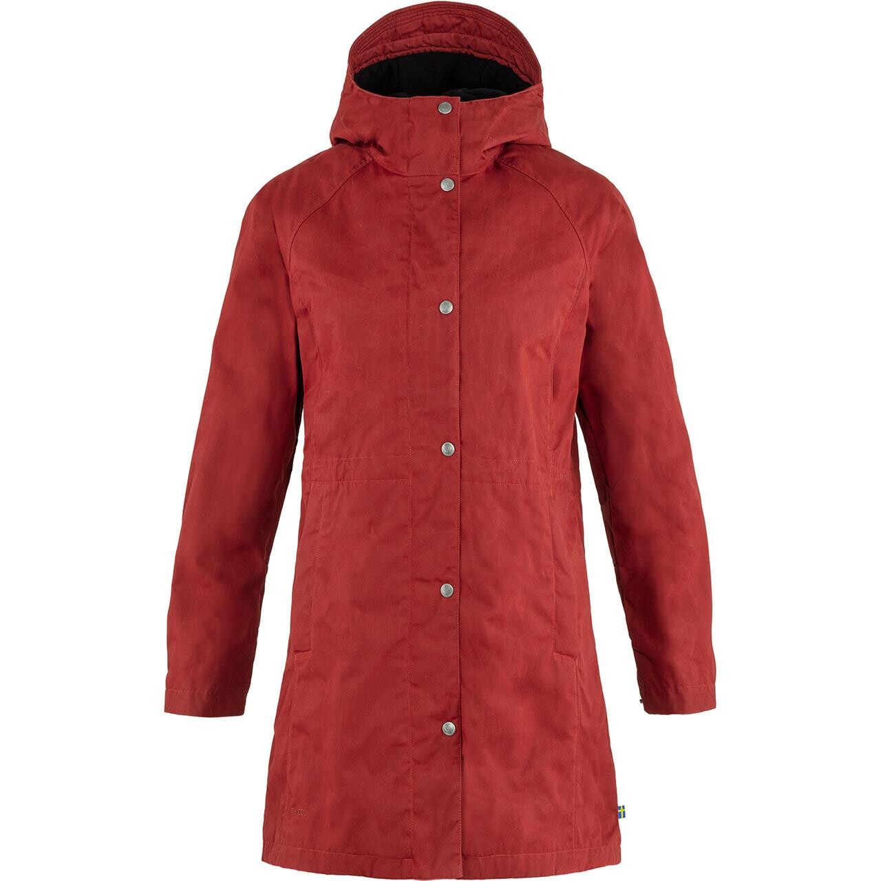 Fj? Llr? Ven Womens Karla Hydratic Jacket   Rød  Red Oak 345  Large