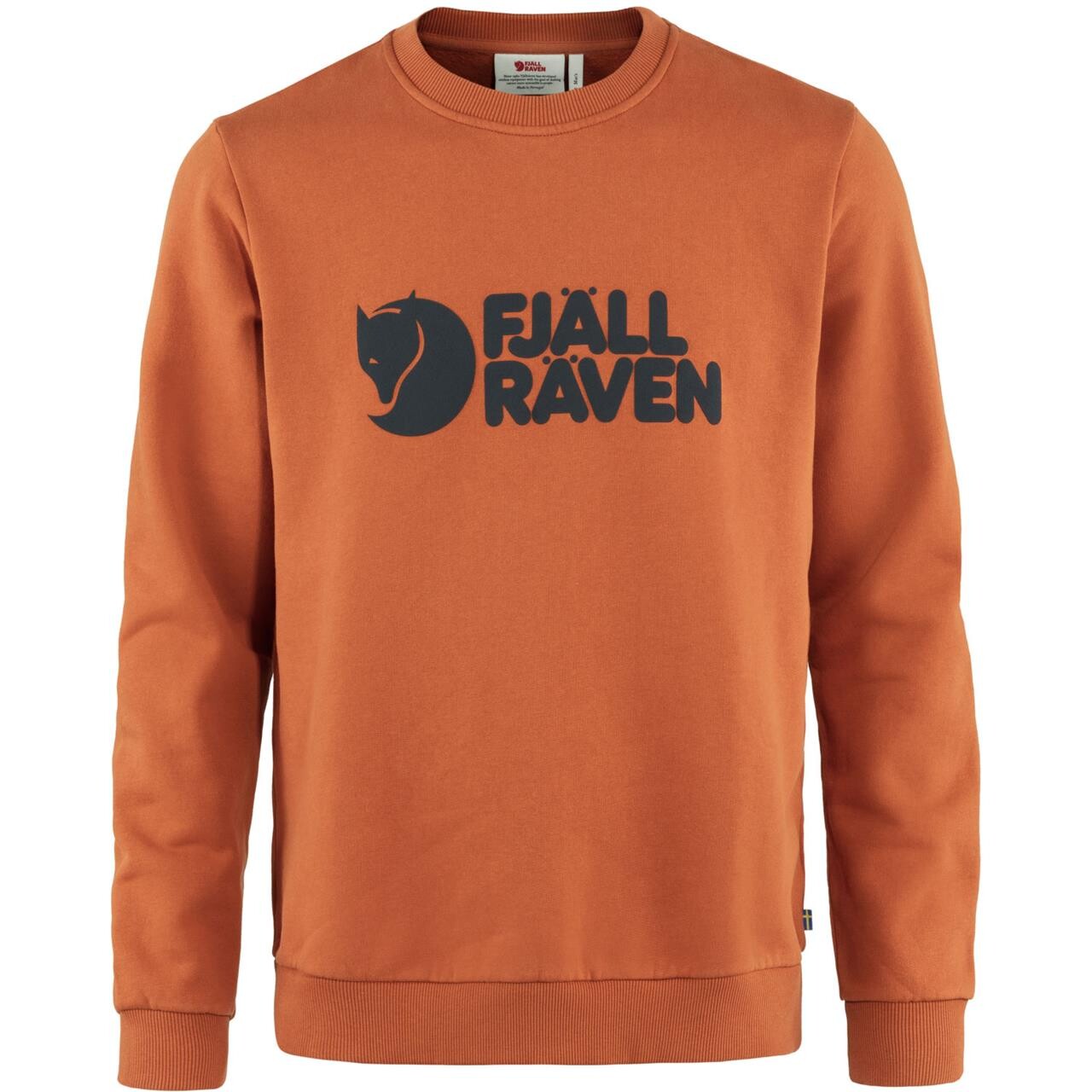 Fj? Llr? Ven Mens Fj? Llr? Ven Logo Sweater   Brun  Terracotta Brown 243  X-large