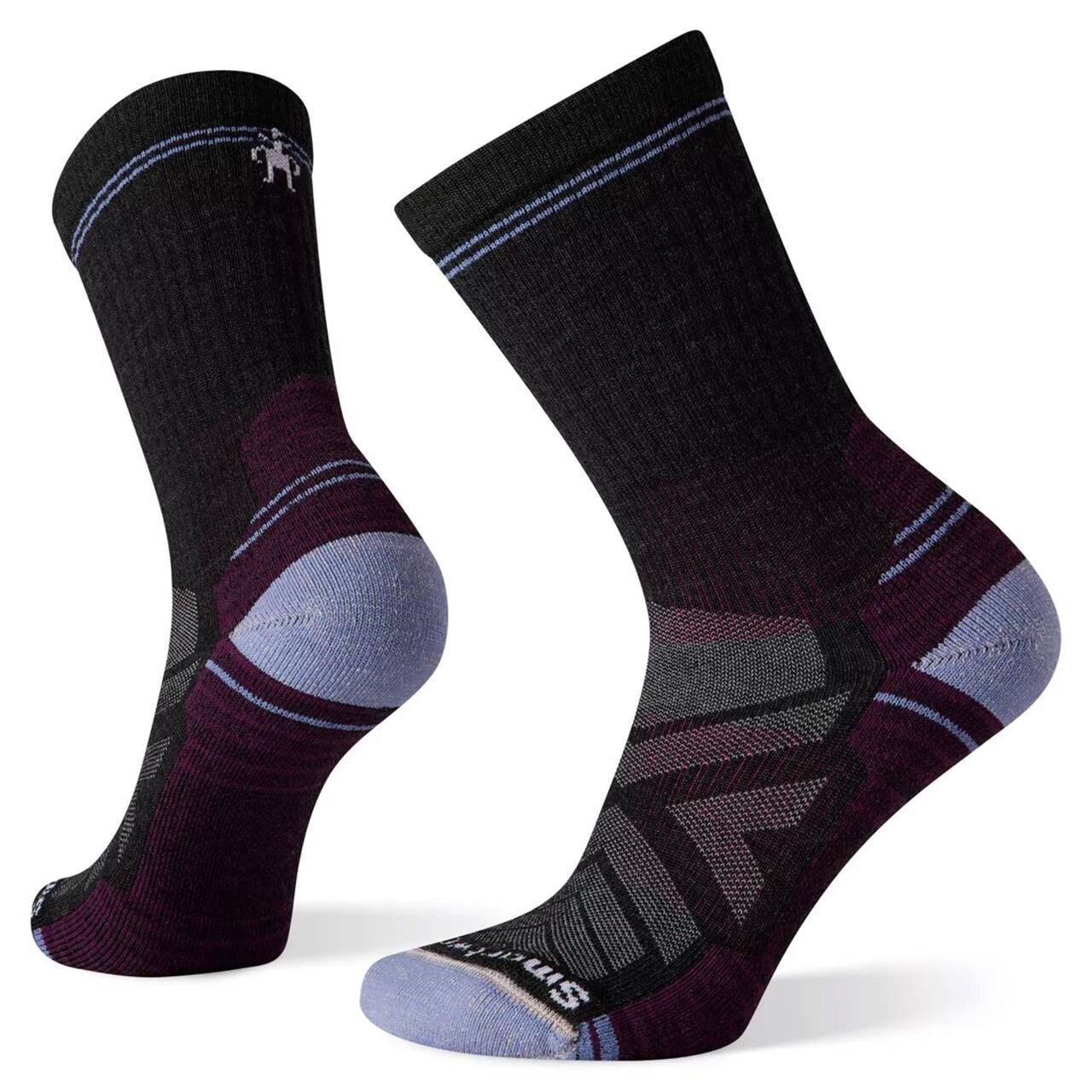 Smartwool Womens Performance Hike Light Cushion Crew   Grå  Charcoal  42-45