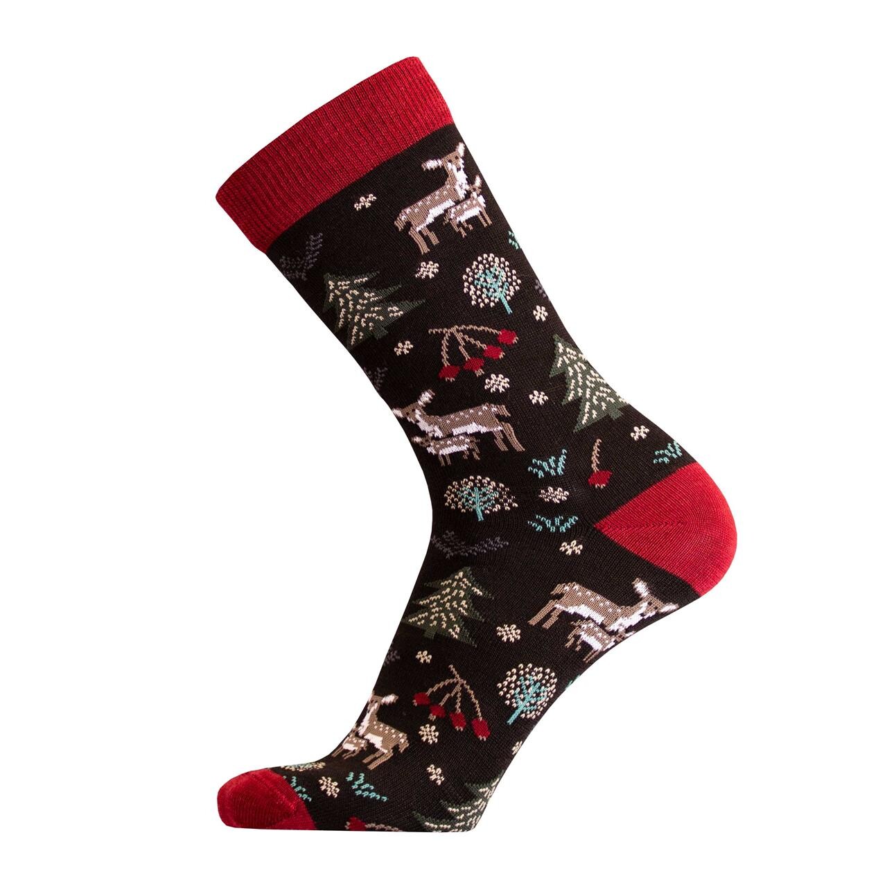 Friluftsland Merino Lifestyle Fairy Tale Forest Bambi  Sort  Black  43-46