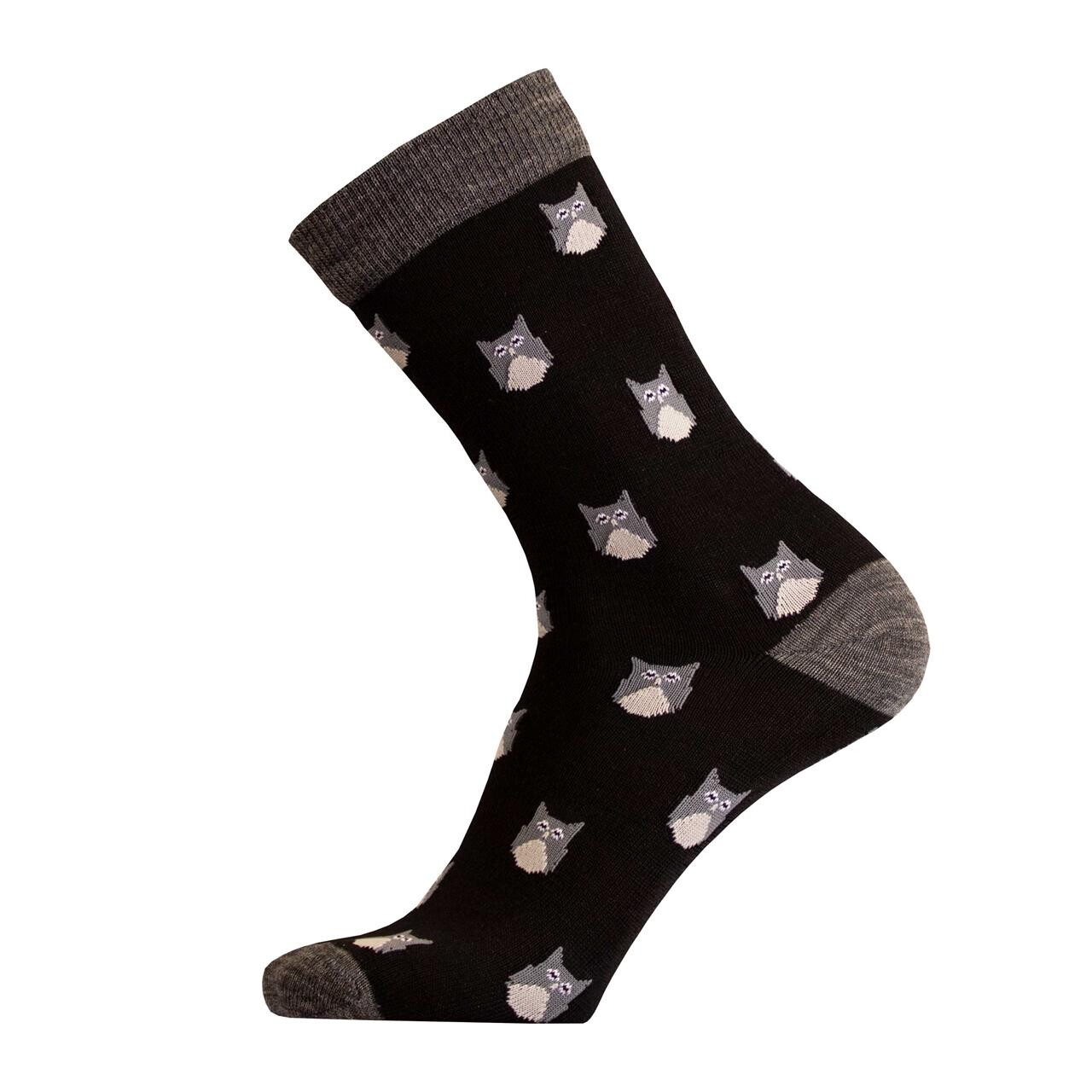 Friluftsland Merino Lifestyle Owl  Grå  Grey  43-46