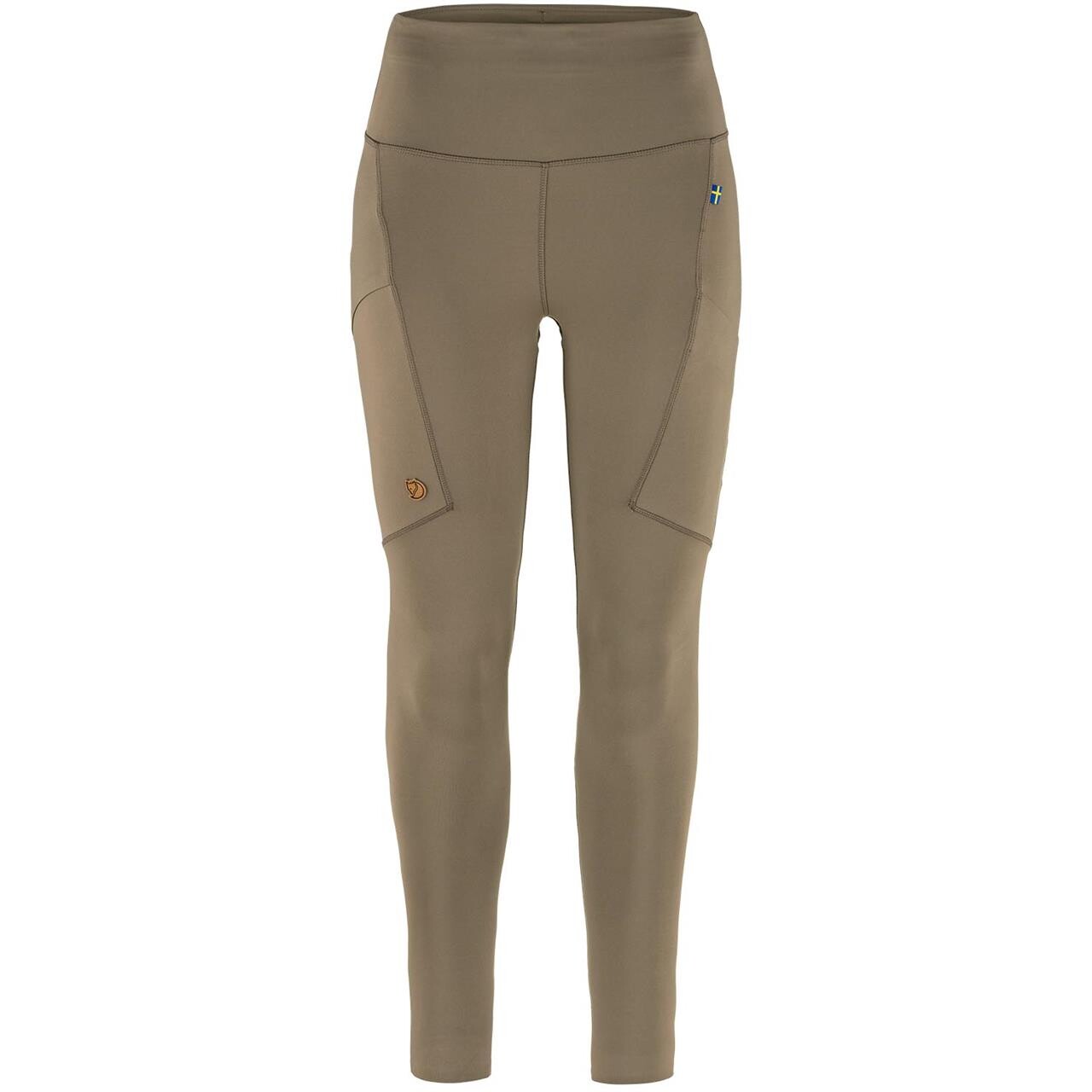 Fj? Llr? Ven Womens Abisko Tights   Brun  Suede Brown 244  X-large