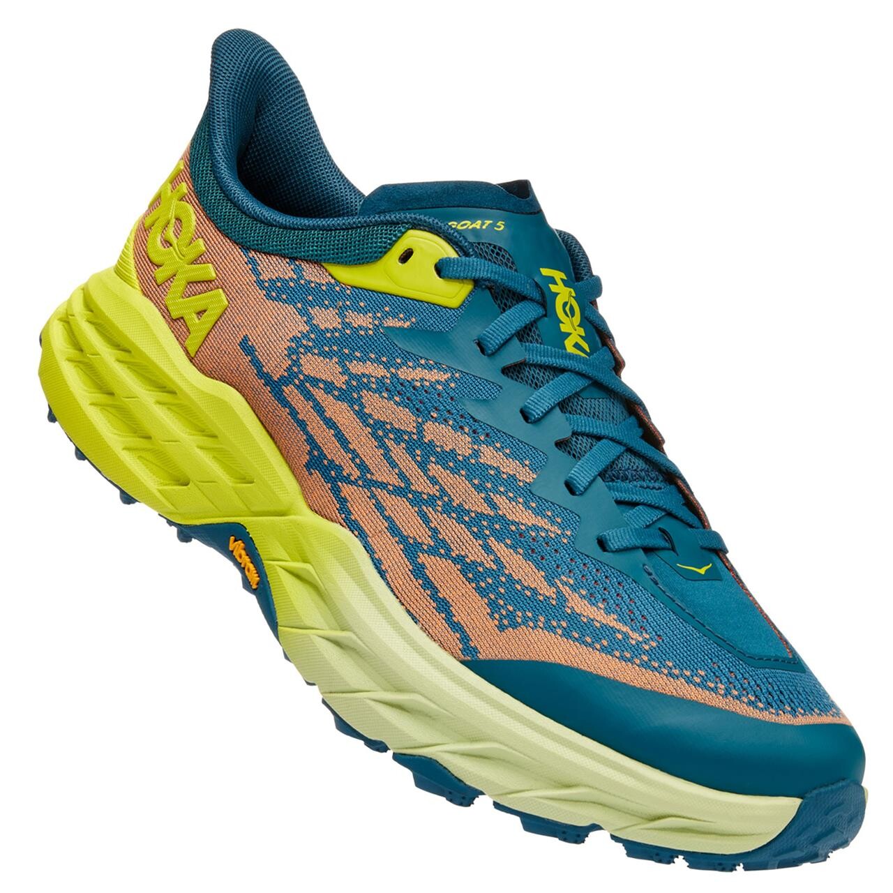 Hoka Mens Speedgoat 5   Blå  Blue Coral Evening Primrose  42