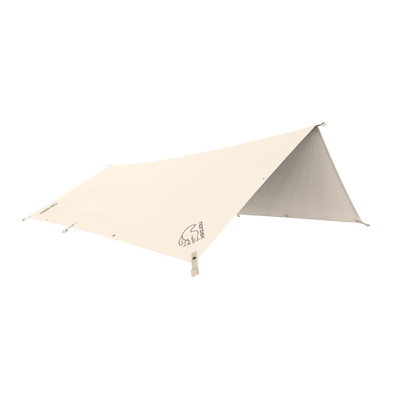 Nordisk Kari 8 Basic Cotton Tarp  Hvid  Natural