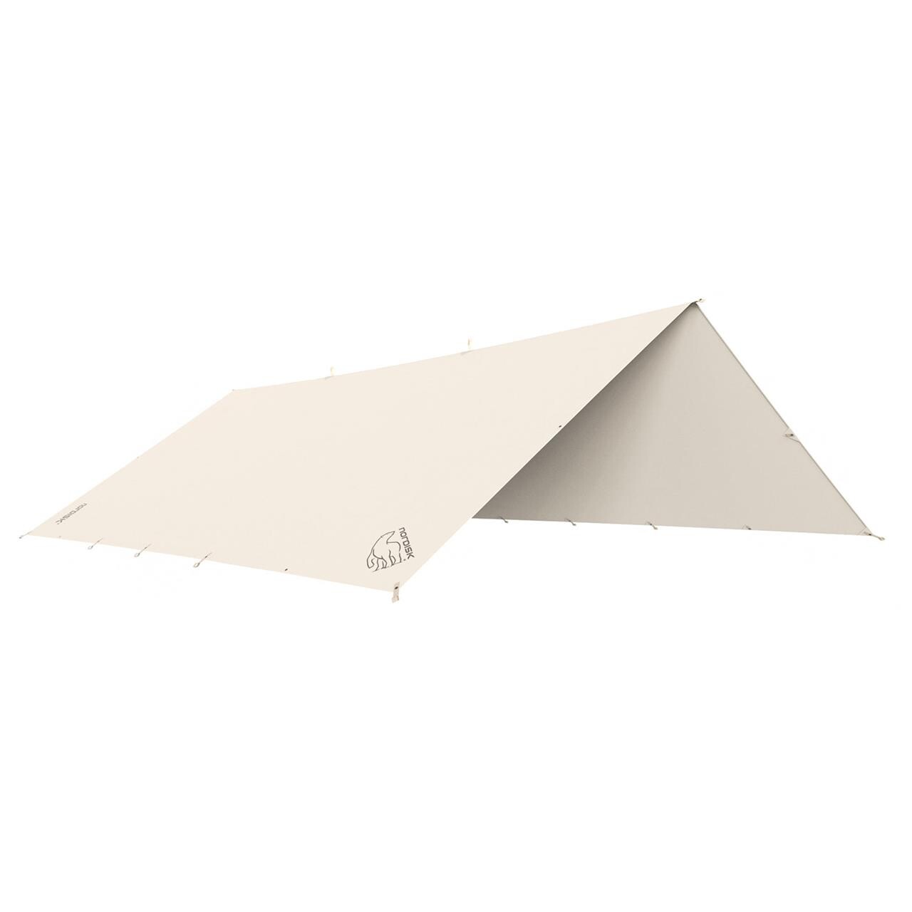 Nordisk Kari 20 Basic Cotton Tarp  Hvid  Natural