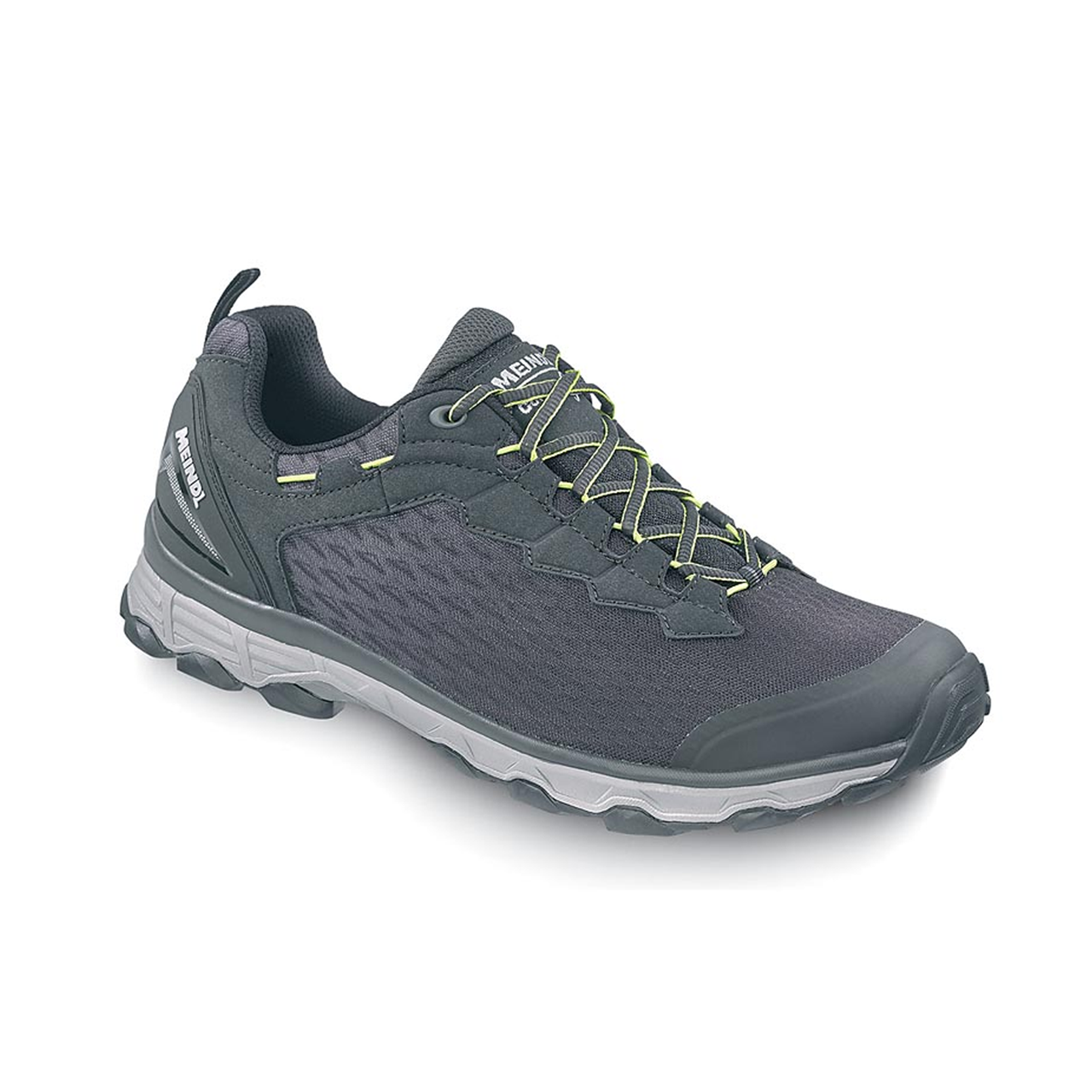 Meindl Mens Activo Sport   Sort  Black Lemon  39 5