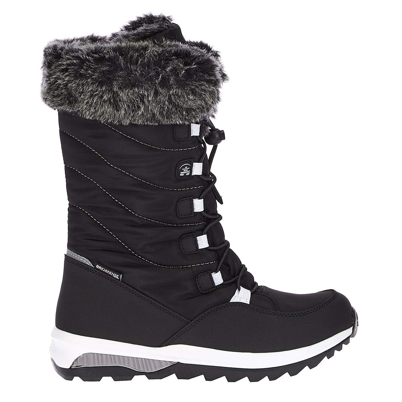Kamik Kids Prairie  Sort  Black White Noir Blanc  33