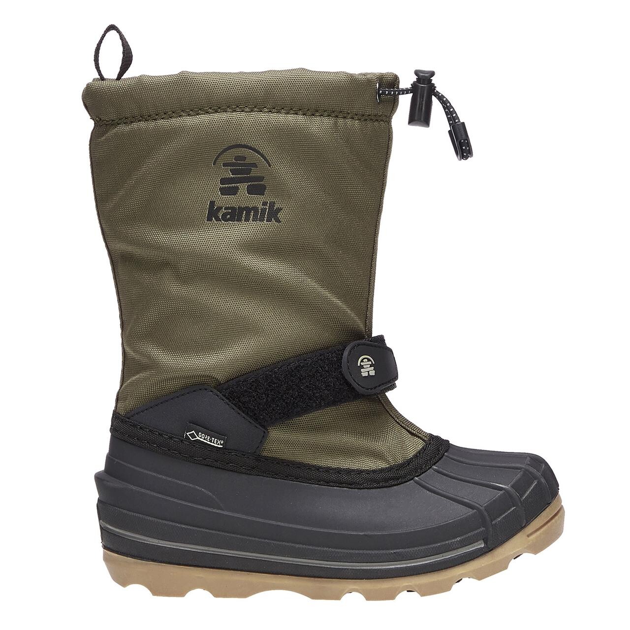 Kamik Kids Waterbug 8g  Grøn  Dark Olive-olive Fonc?  37