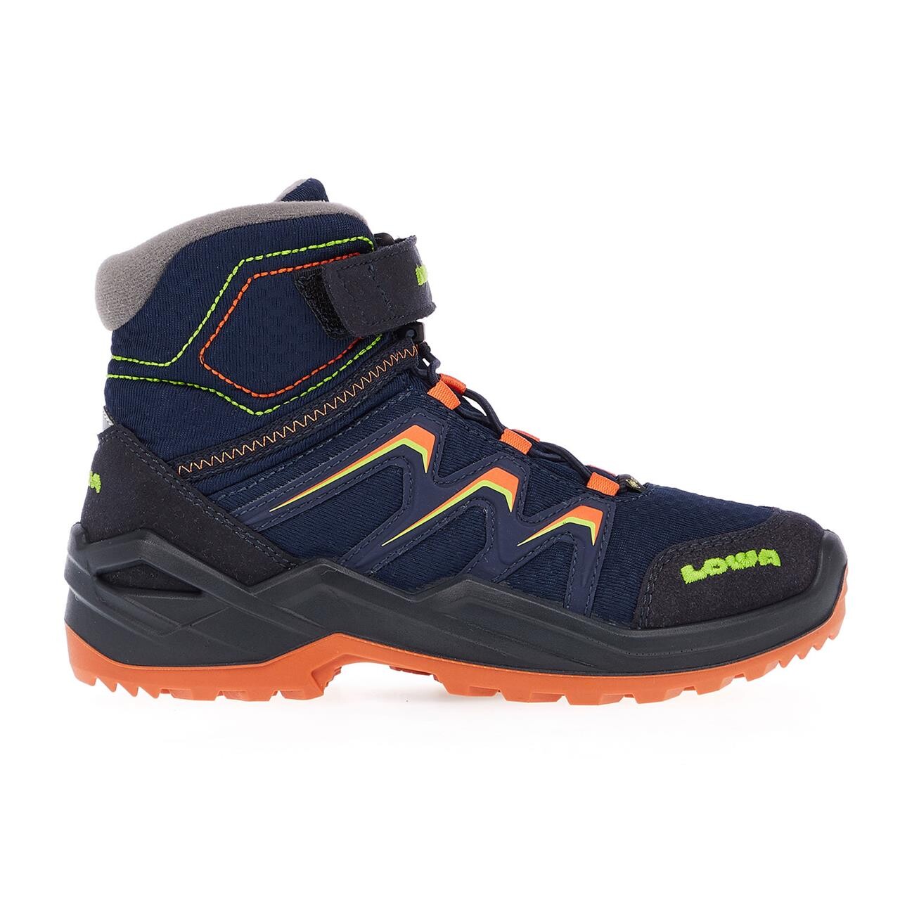 Lowa Kids Maddox Warm Gtx Mid  Blå  Navy Orange  28