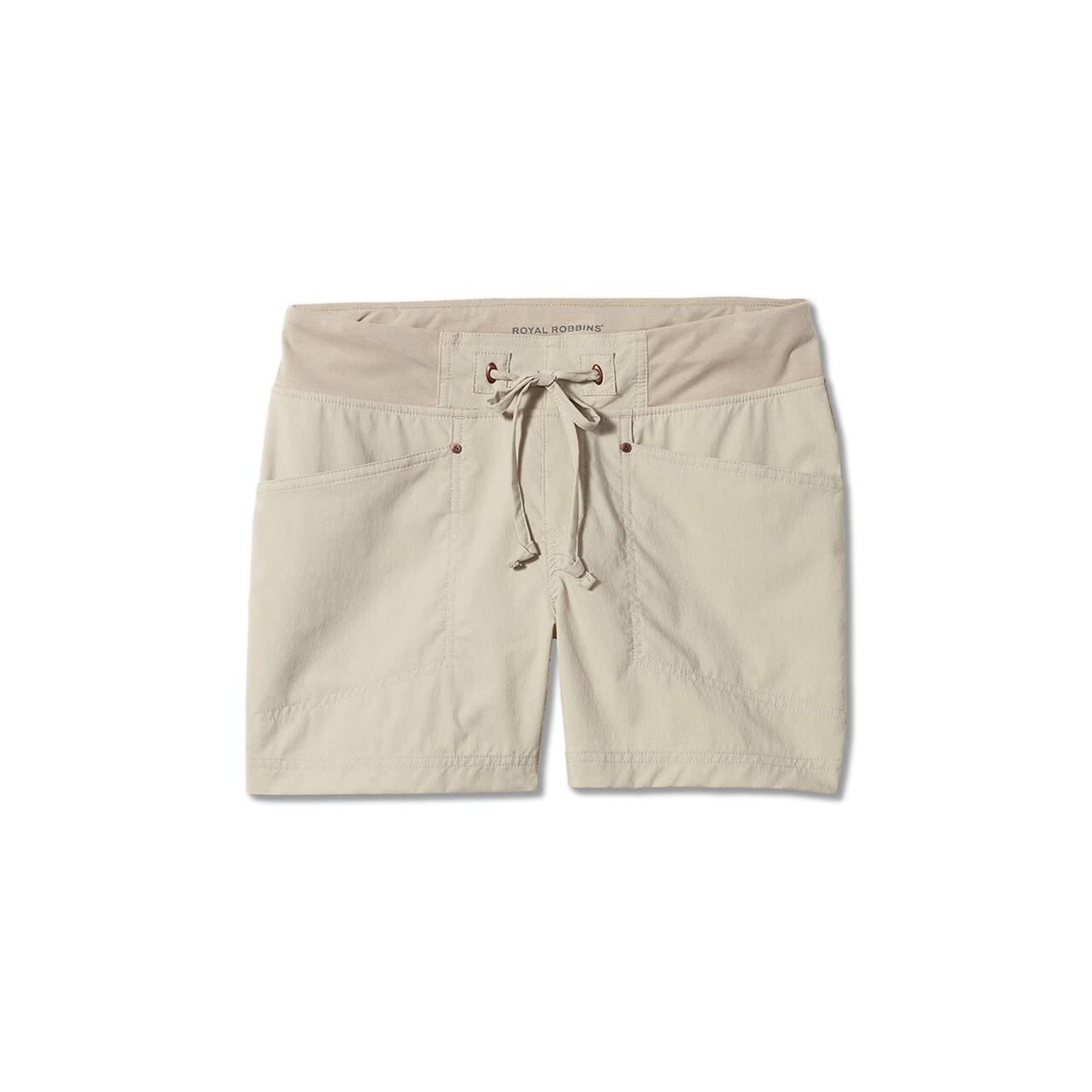 Royal Robbins Womens Jammer Short  Beige  Lt Khaki  Large