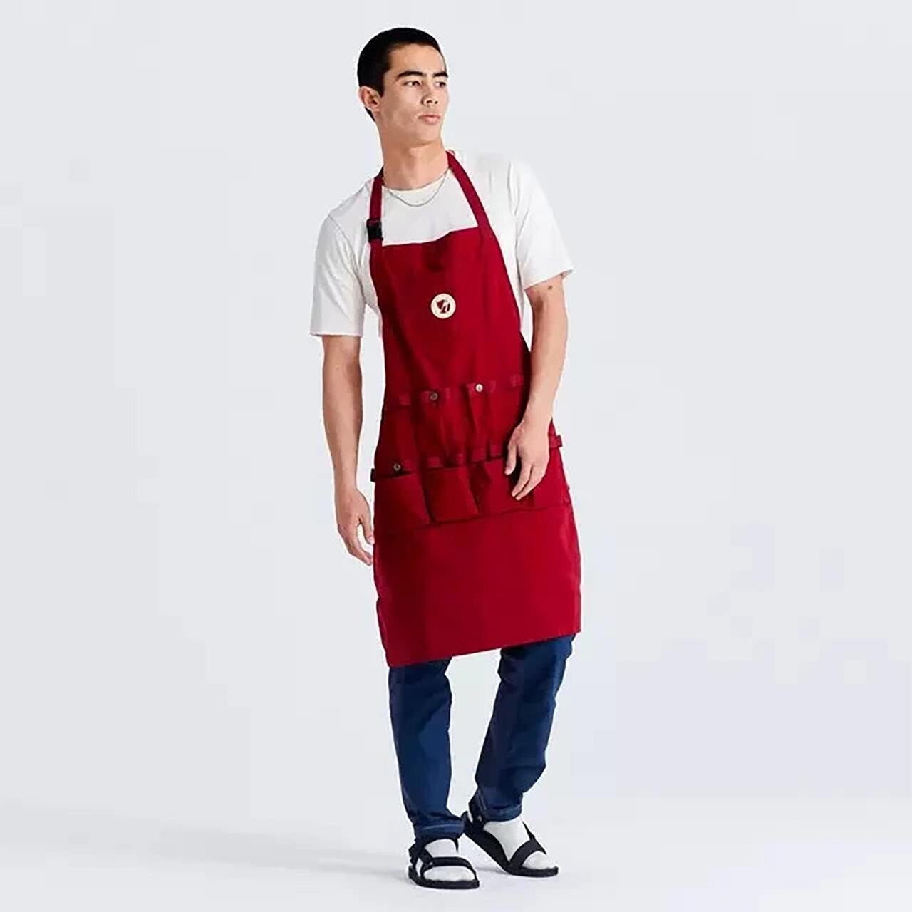 Fj? Llr? Ven S F Mechanic 39 S Apron  Rød  Pomegranate Red 346  One Size