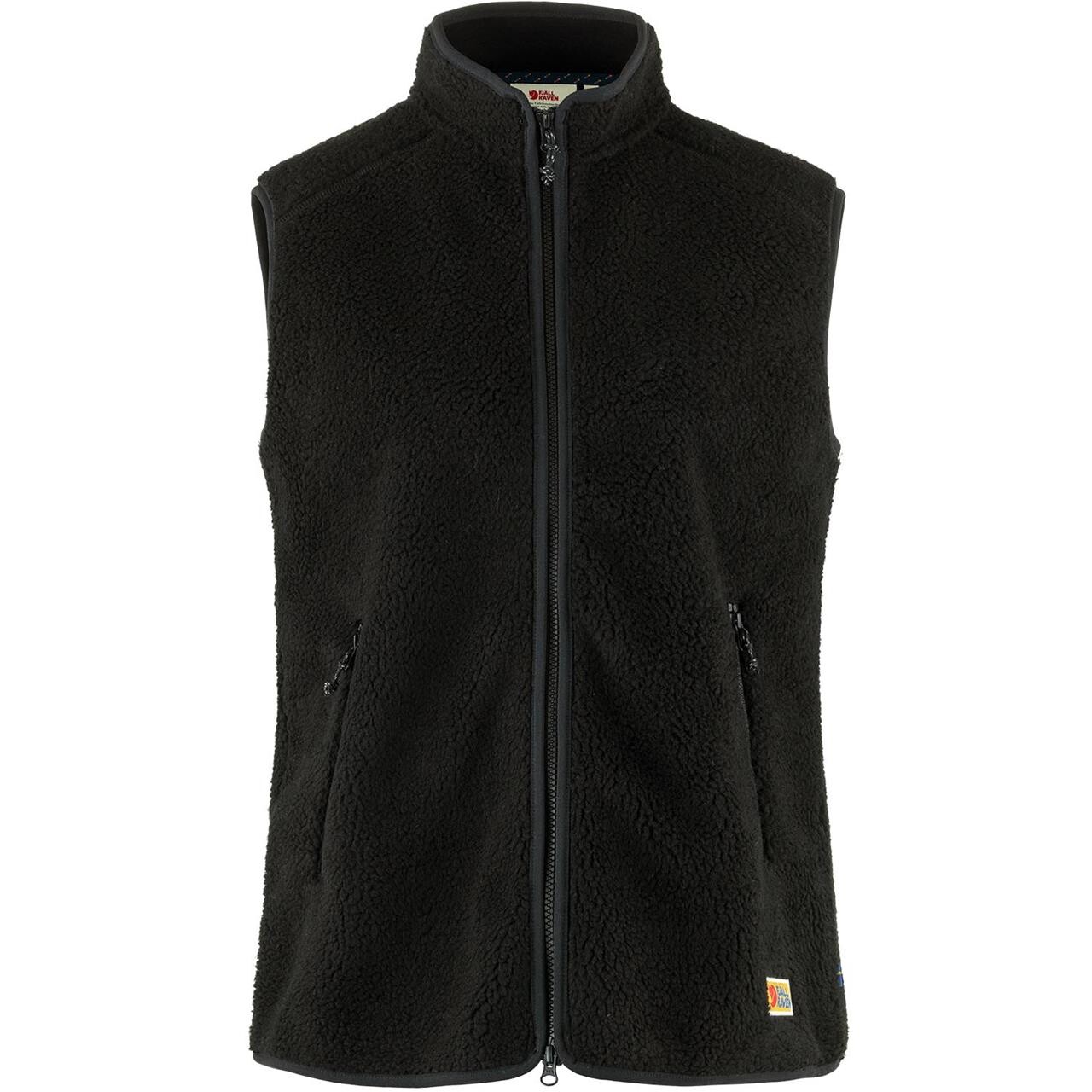 Fj? Llr? Ven Womens Vardag Pile Fleece Vest  Sort  Black 550  X-large