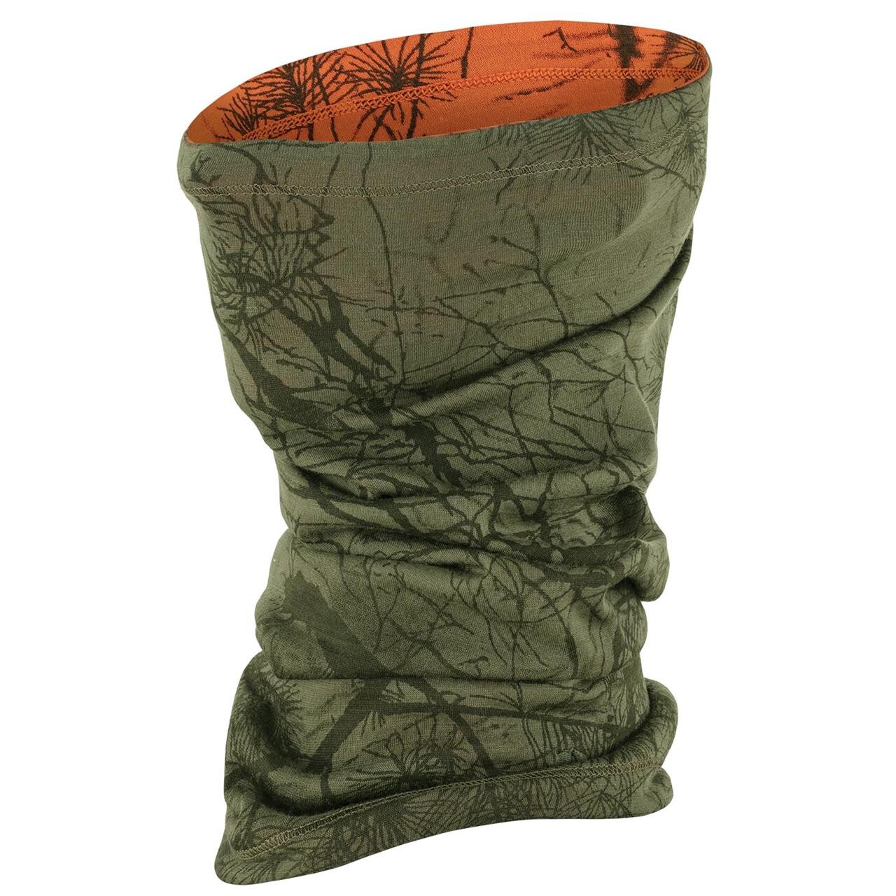 Fj? Llr? Ven Lappland Neck Gaiter  Grøn  Green Camo-orange Camo 626-261  One Size