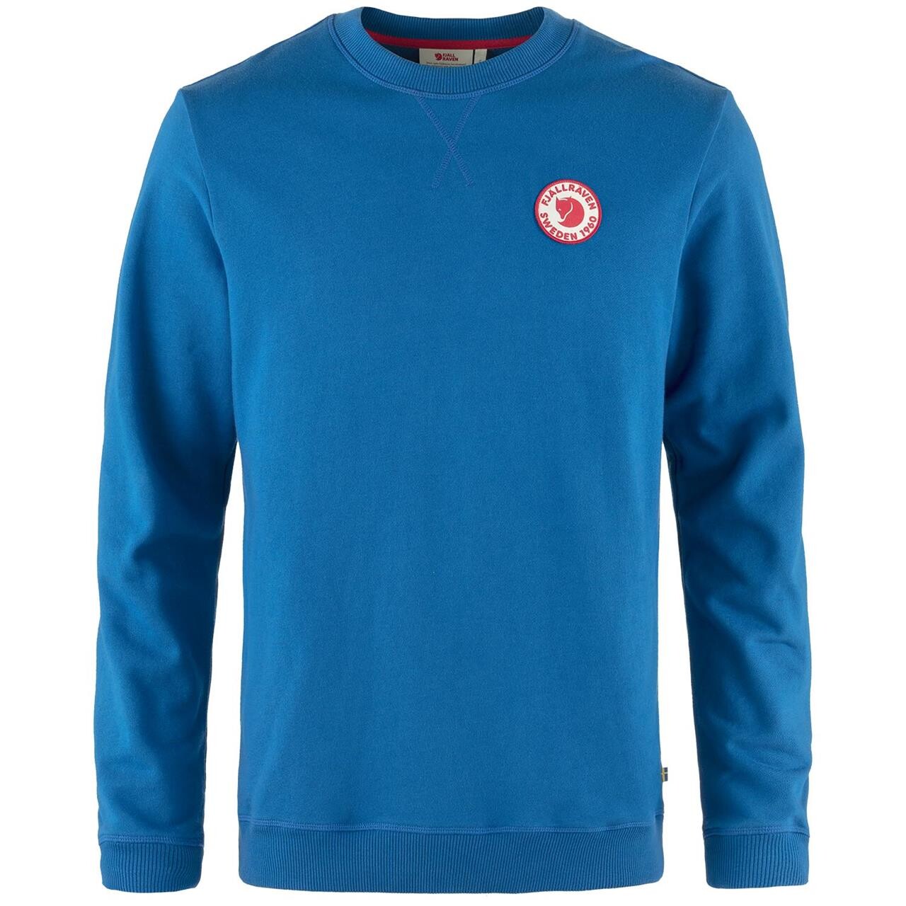 Fj? Llr? Ven Mens 1960 Logo Badge Sweater  Blå  Alpine Blue 538  Xx-large