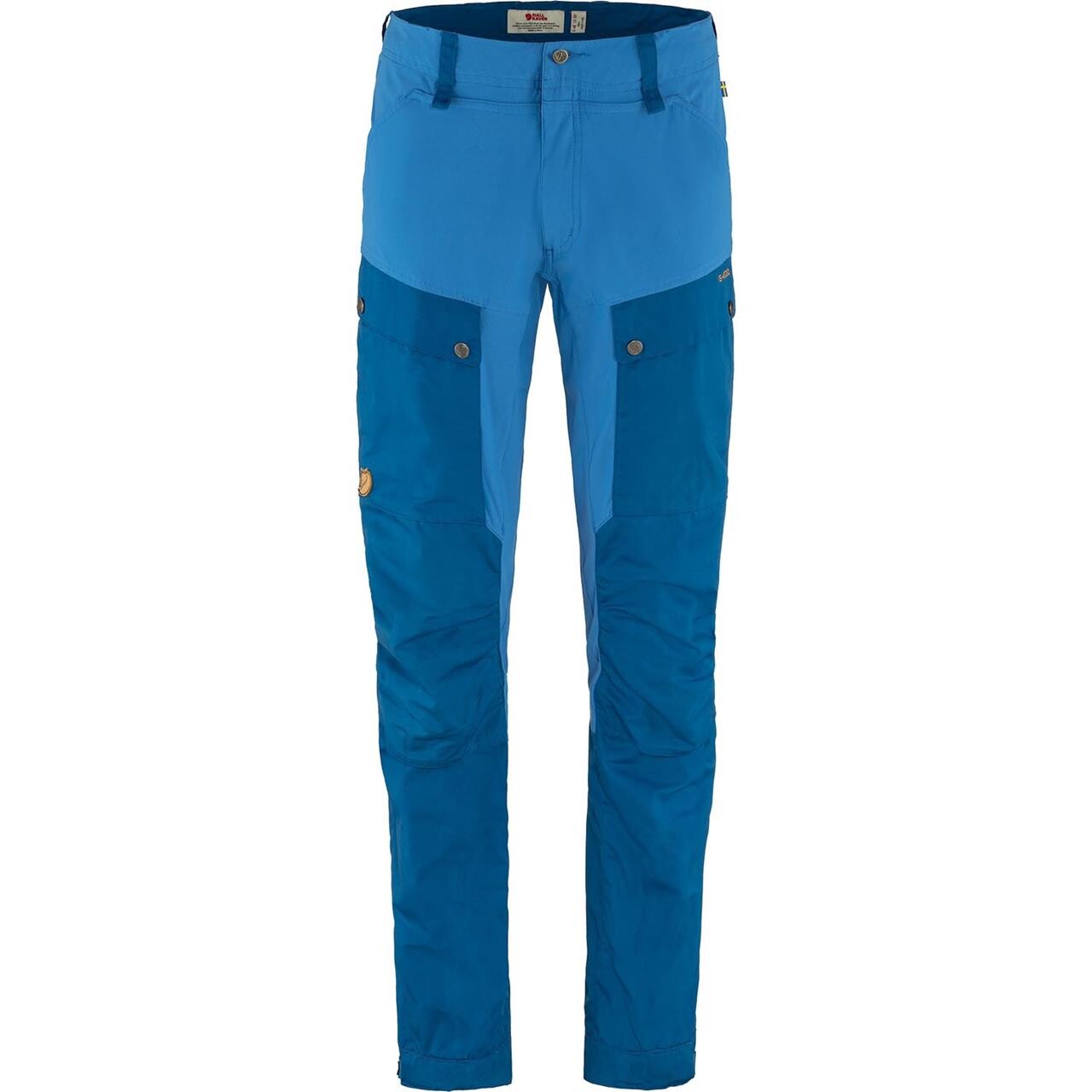 Fj? Llr? Ven Mens Keb Trousers  Blå  Alpine Blue-un Blue 538-525  60 Lang