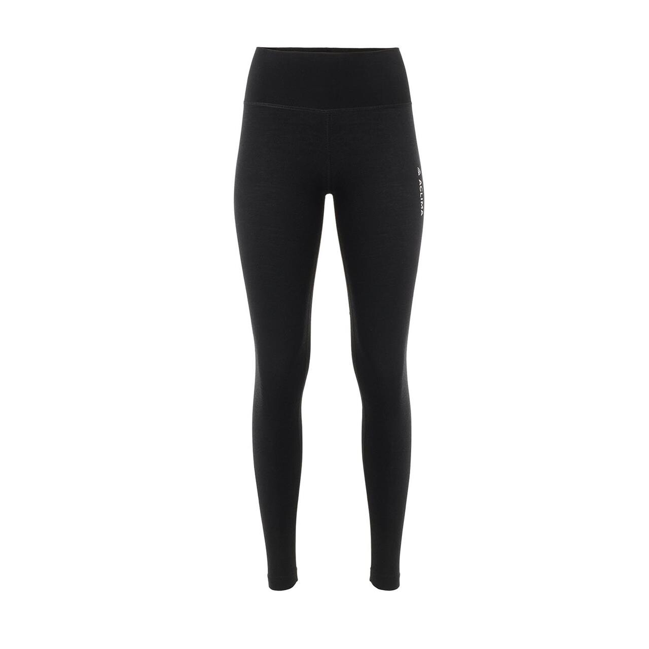 Aclima Womens Warmwool Longs High Waist  Grå  Signature Motion  Xx-large