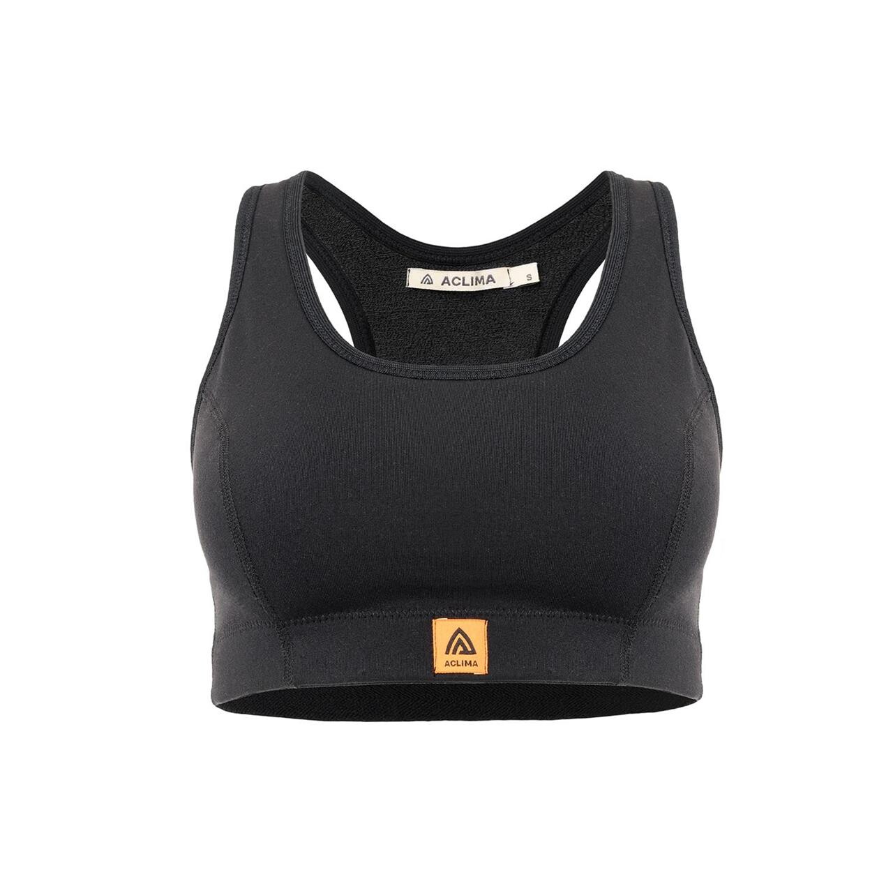 Aclima Womens Woolterry Sports Top  Sort  Jet Black  Xx-large