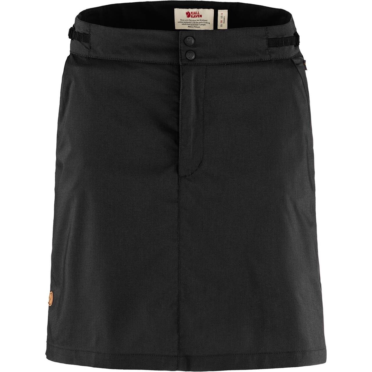 Fj? Llr? Ven Womens Abisko Hike Skort  Sort  Black 550  40