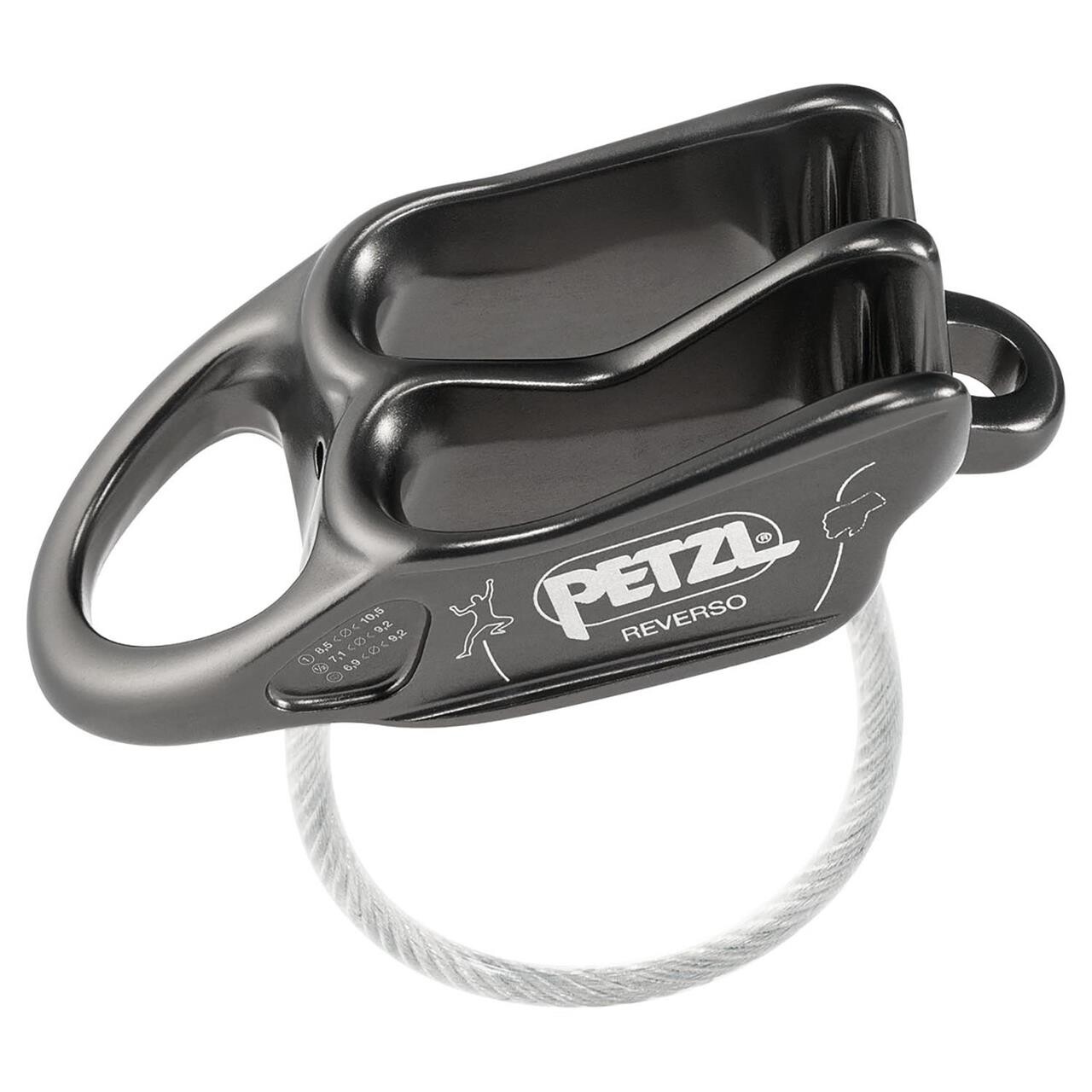 Petzl Reverso Belay Device  Grå  Gray