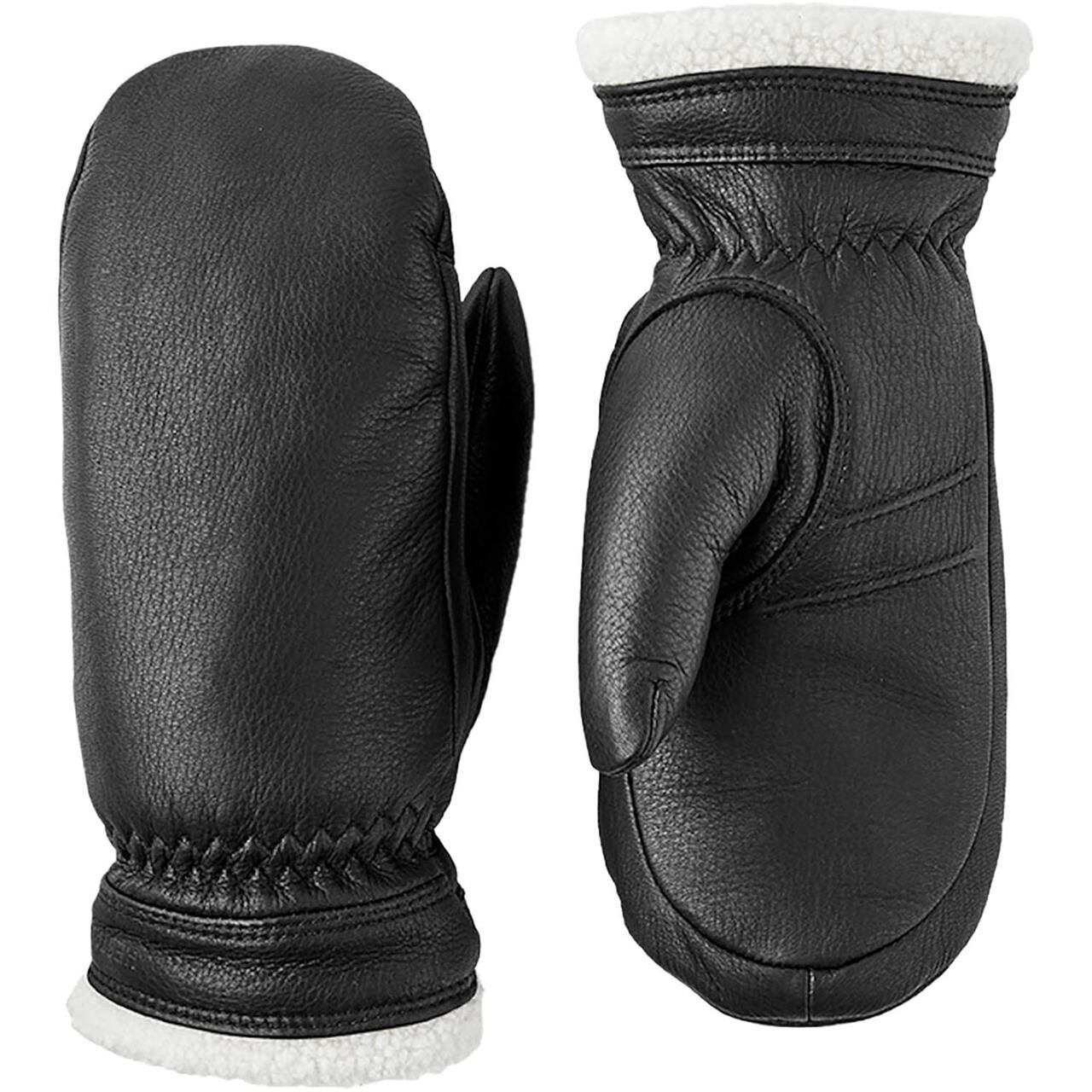 Hestra Womens Boda Mitt  Sort  Black  9