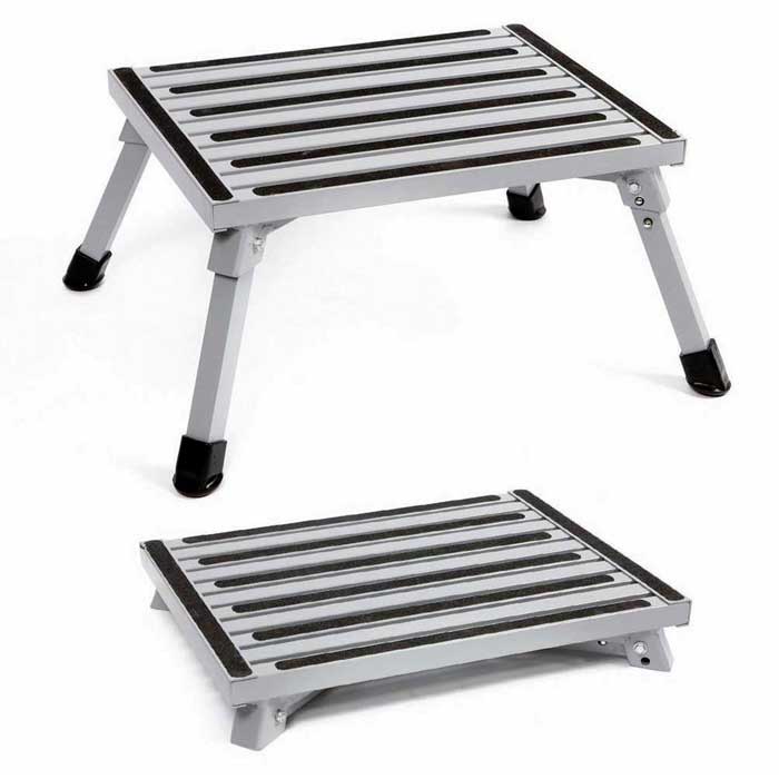 Trappetrin Aluminium Sammenklappelig
